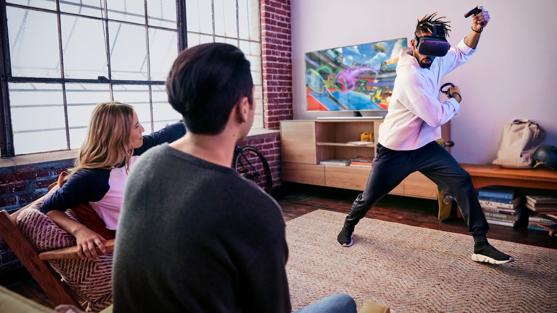 1920x1080 The Oculus Quest VR headset will make you sweat, and that's great