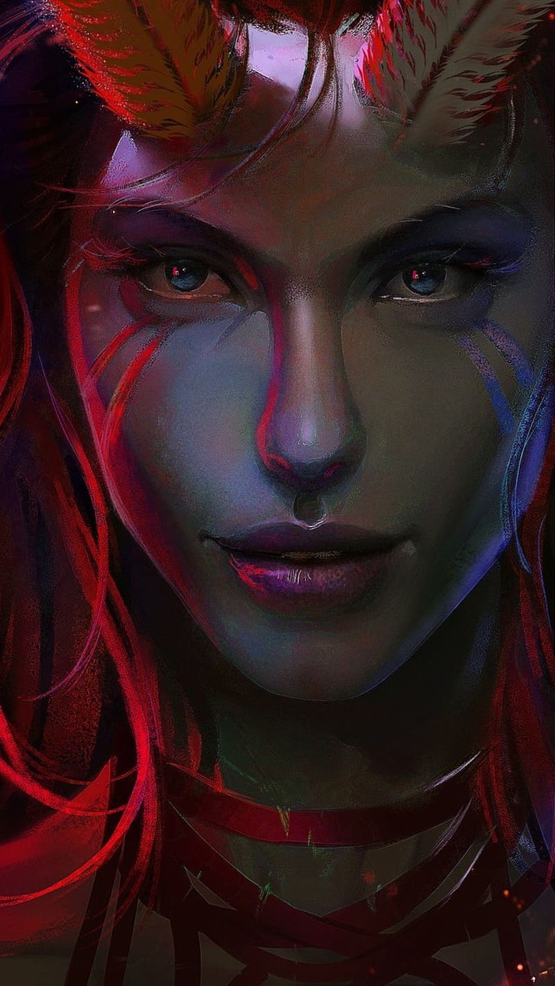 800x1422 Queen Of Pain, dota queen, dota, queen, anime, game, HD phone wallpaper