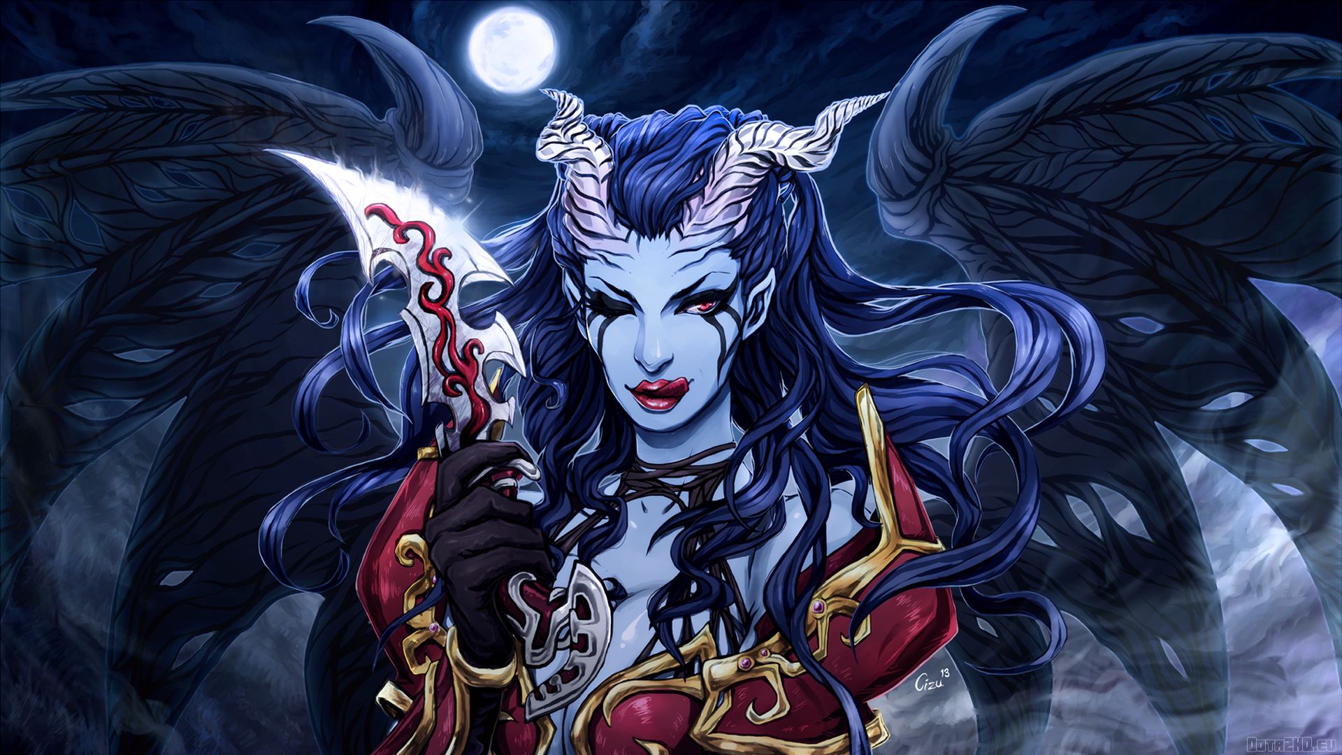 1920x1080 akasha, queen of pain, dota 2 Wallpaper, HD Games 4K Wallpaper, Image and Background