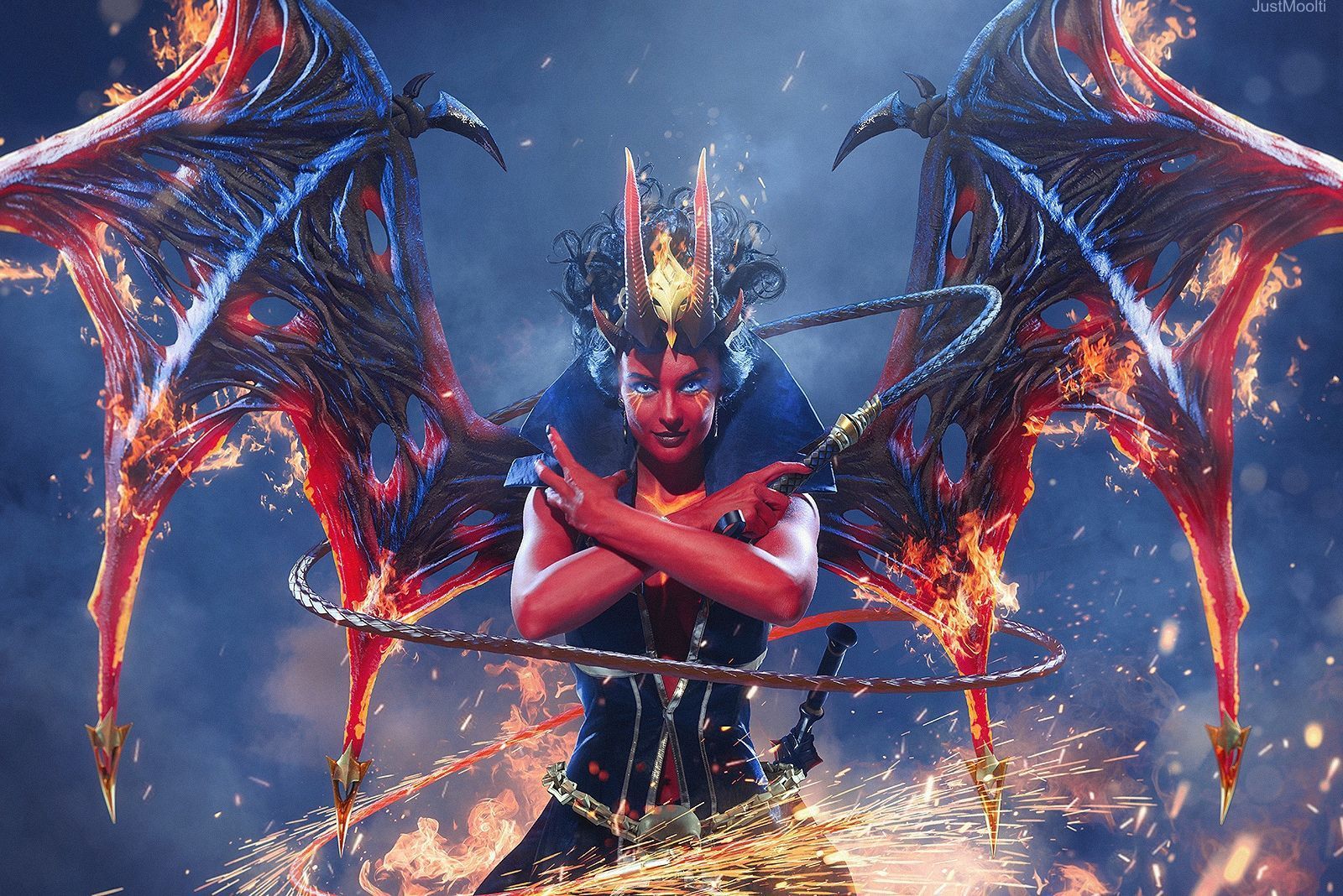 1600x1068 Reddit Dota 2 on X: My Queen of Pain Arcana cosplay! [self] #dota2 / X