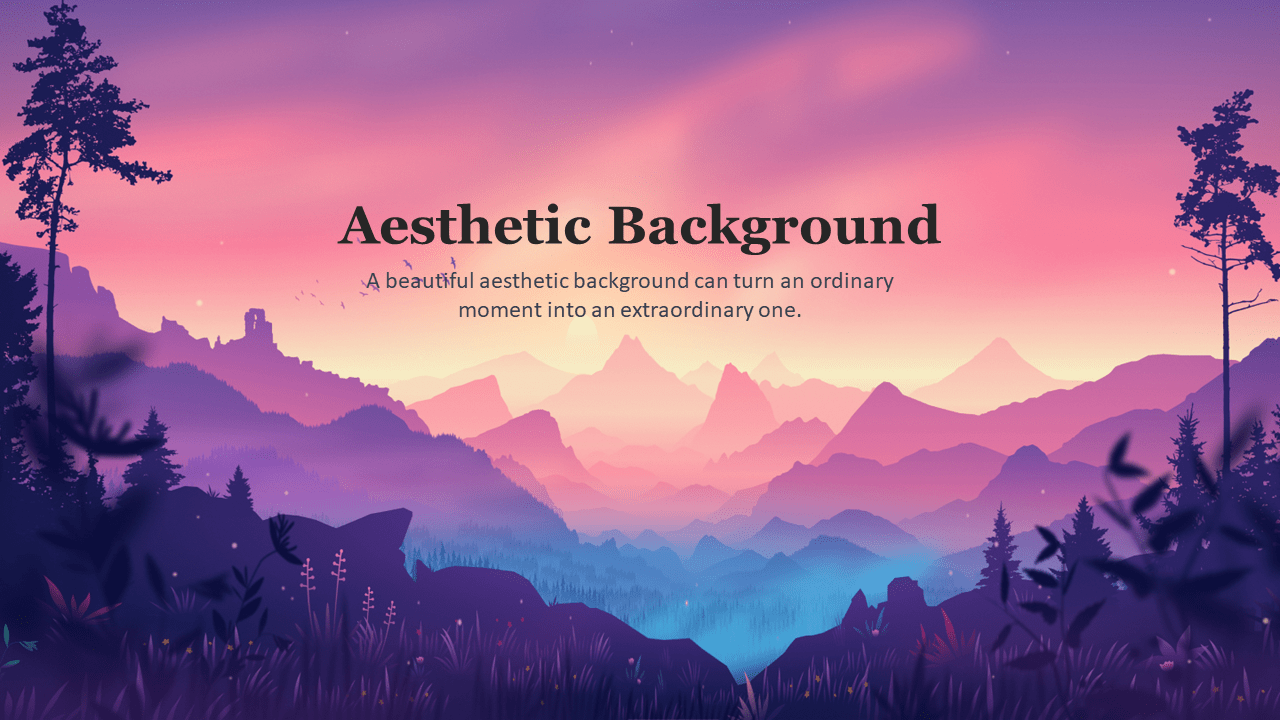 1280x720 Free Aesthetic Background PowerPoint And Google Slides