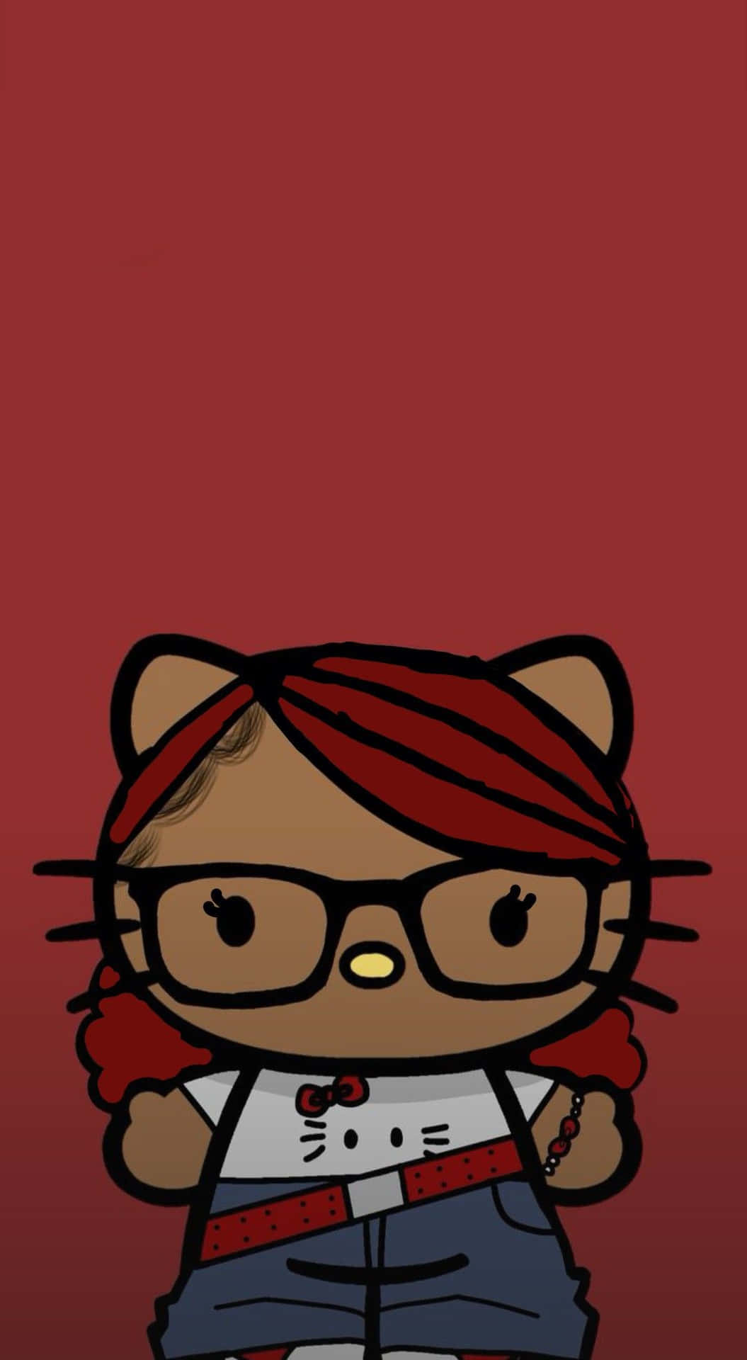 1055x1920 Hello Kitty Baddie Wallpaper