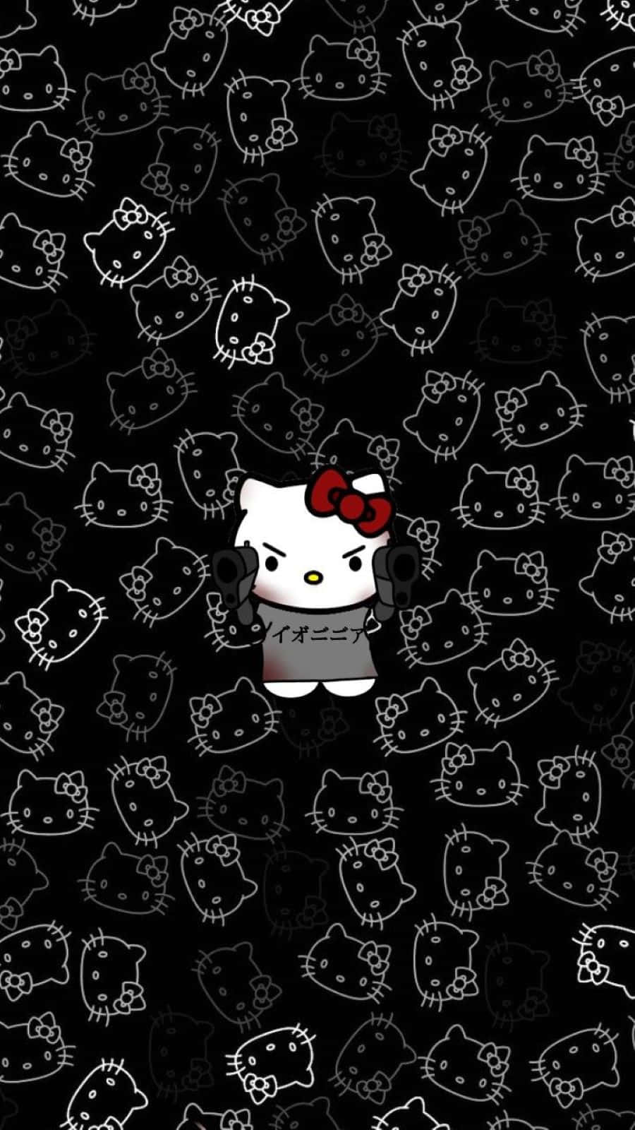 900x1600 Hello Kitty Baddie Wallpaper