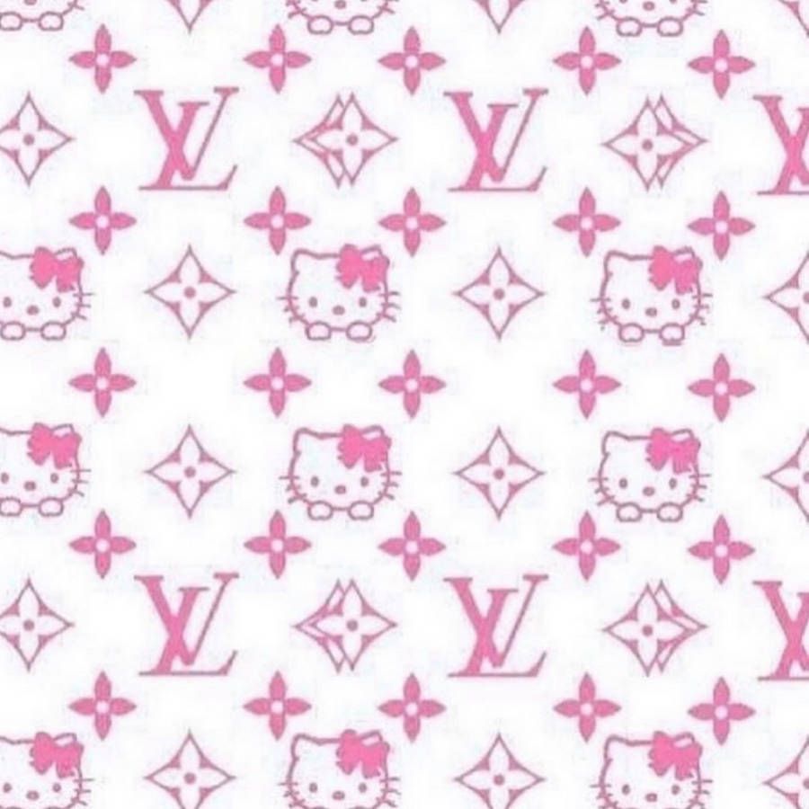 900x900 Download free Y2k Aesthetic Louis Vuitton Hello Kitty Wallpaper