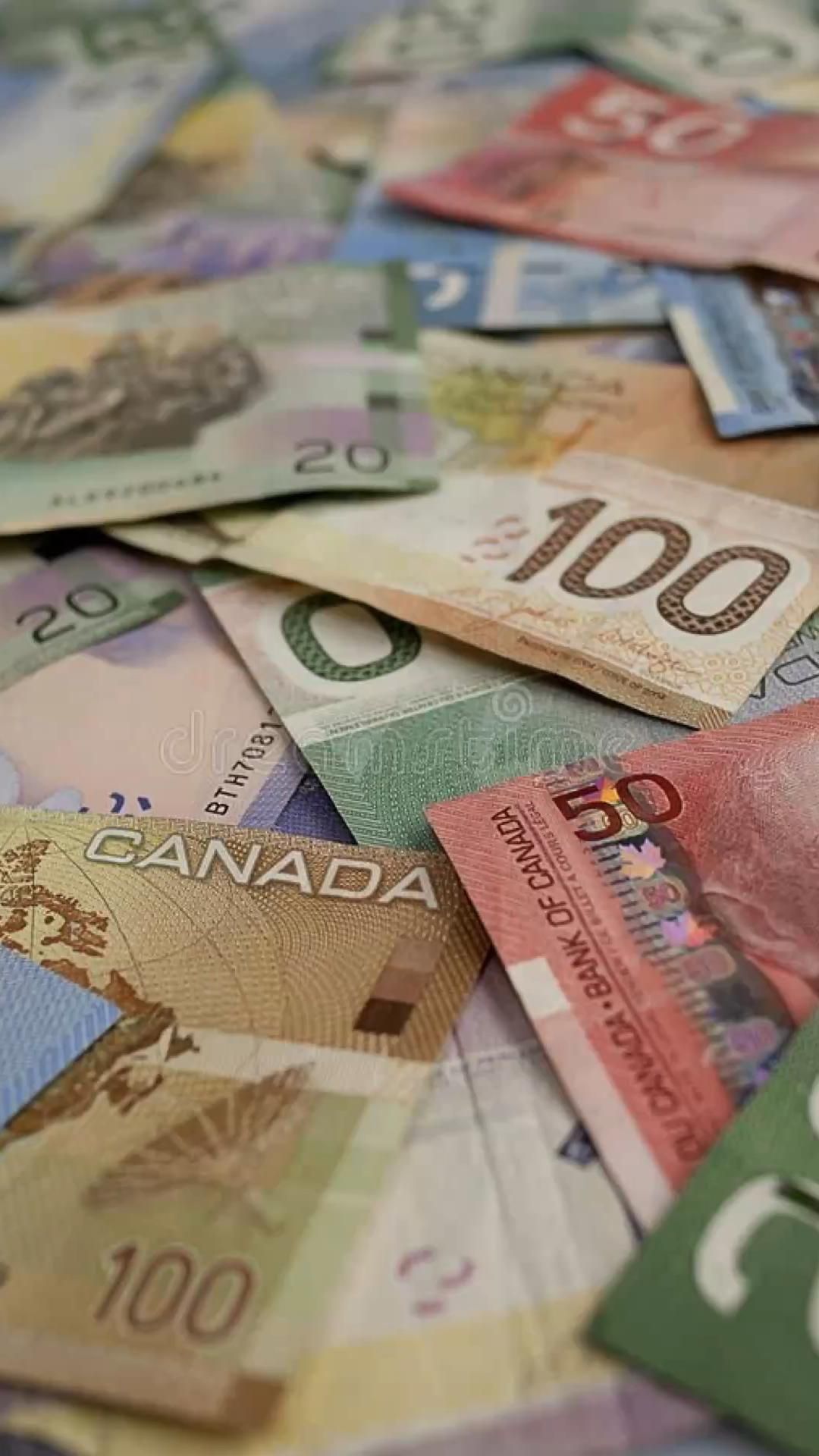 1080x1920 Canadian Money Phone Wallpaper