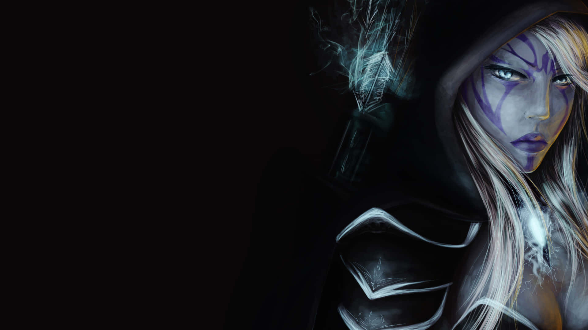 1920x1080 Download 1080p Dota 2 Stunning Traxex Drow Ranger Background