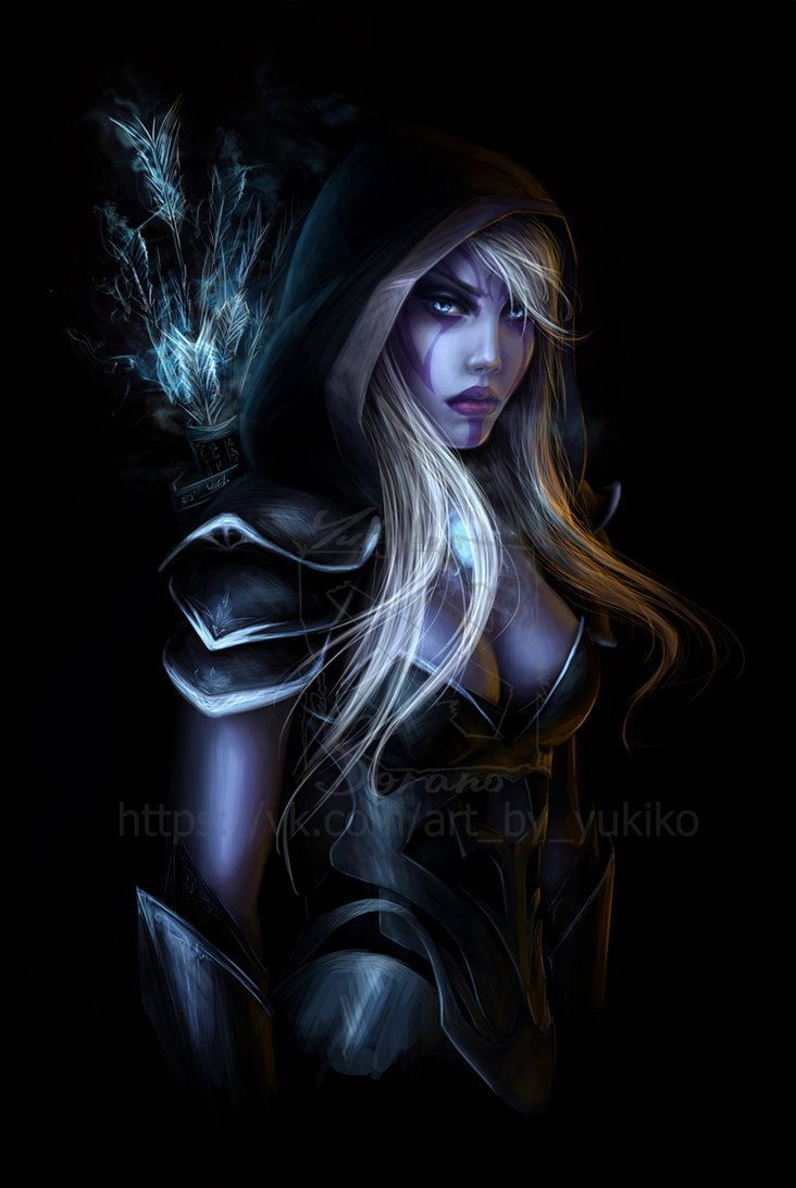 732x1092 Traxex Drow Rangers. Traxex(Drow Ranger) By Yukiko 6