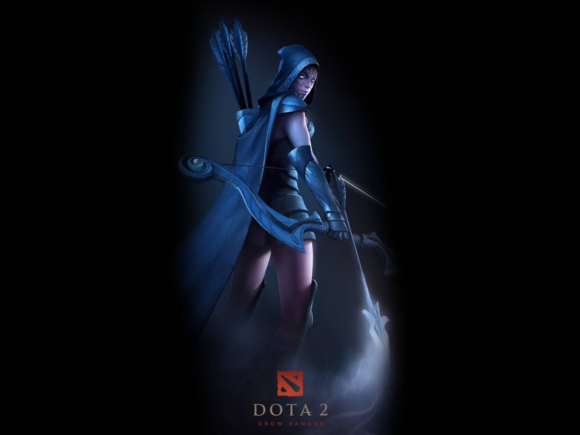 1920x1440 Dota 2 4k Drow Ranger Archer Wallpaper