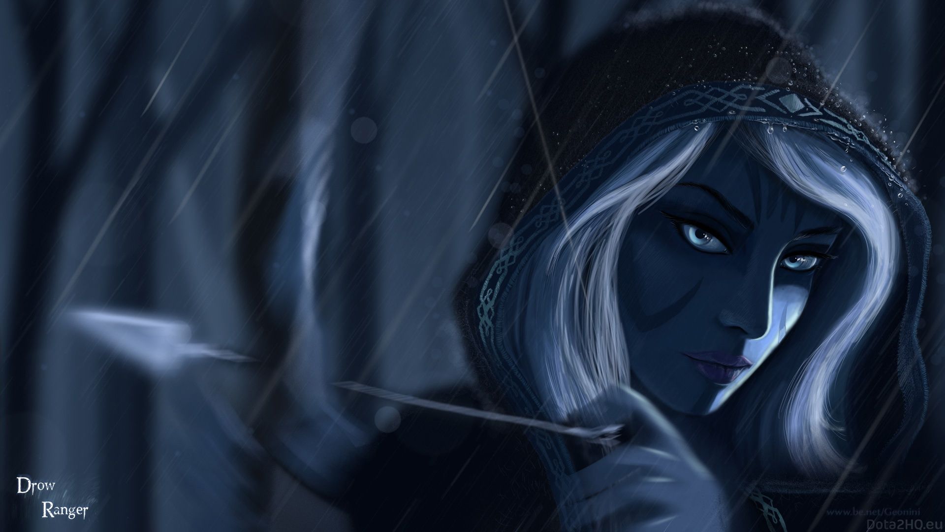 1920x1080 traxex, drow ranger, dota 2 Wallpaper, HD Games 4K Wallpaper, Image and Background