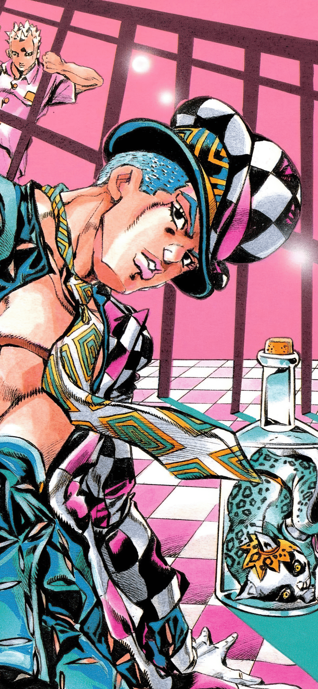 1080x2340 Jojo Manga Phone Wallpaper