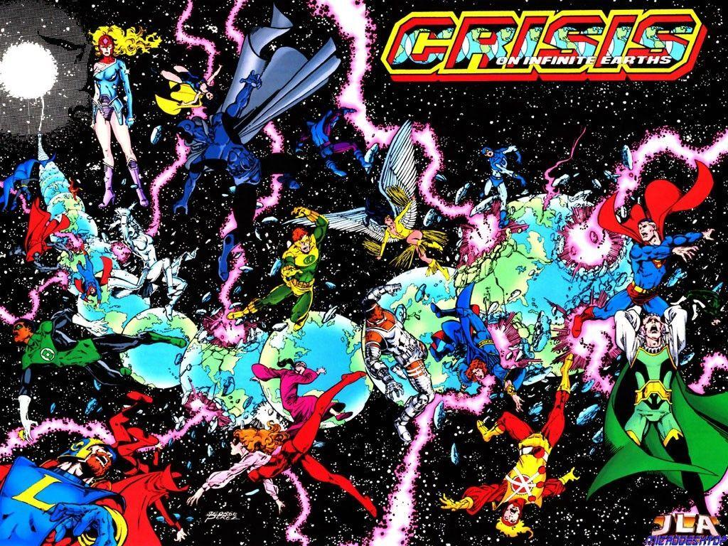 1024x768 Crisis On Infinite Earths Wallpaper