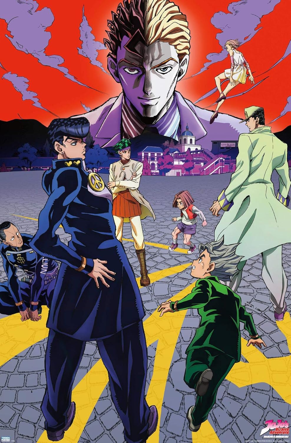 988x1500 JoJo's Bizarre Adventure Season 3 Key Art Wall Hungary