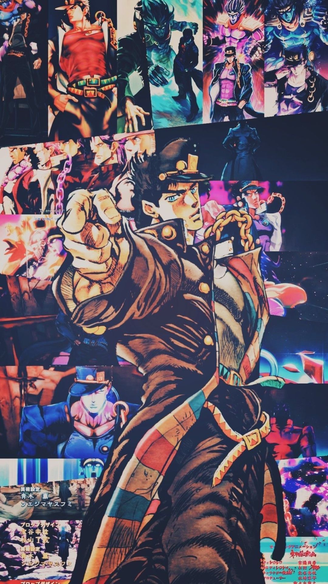 1080x1920 JJBA Wallpaper JJBA Background Download