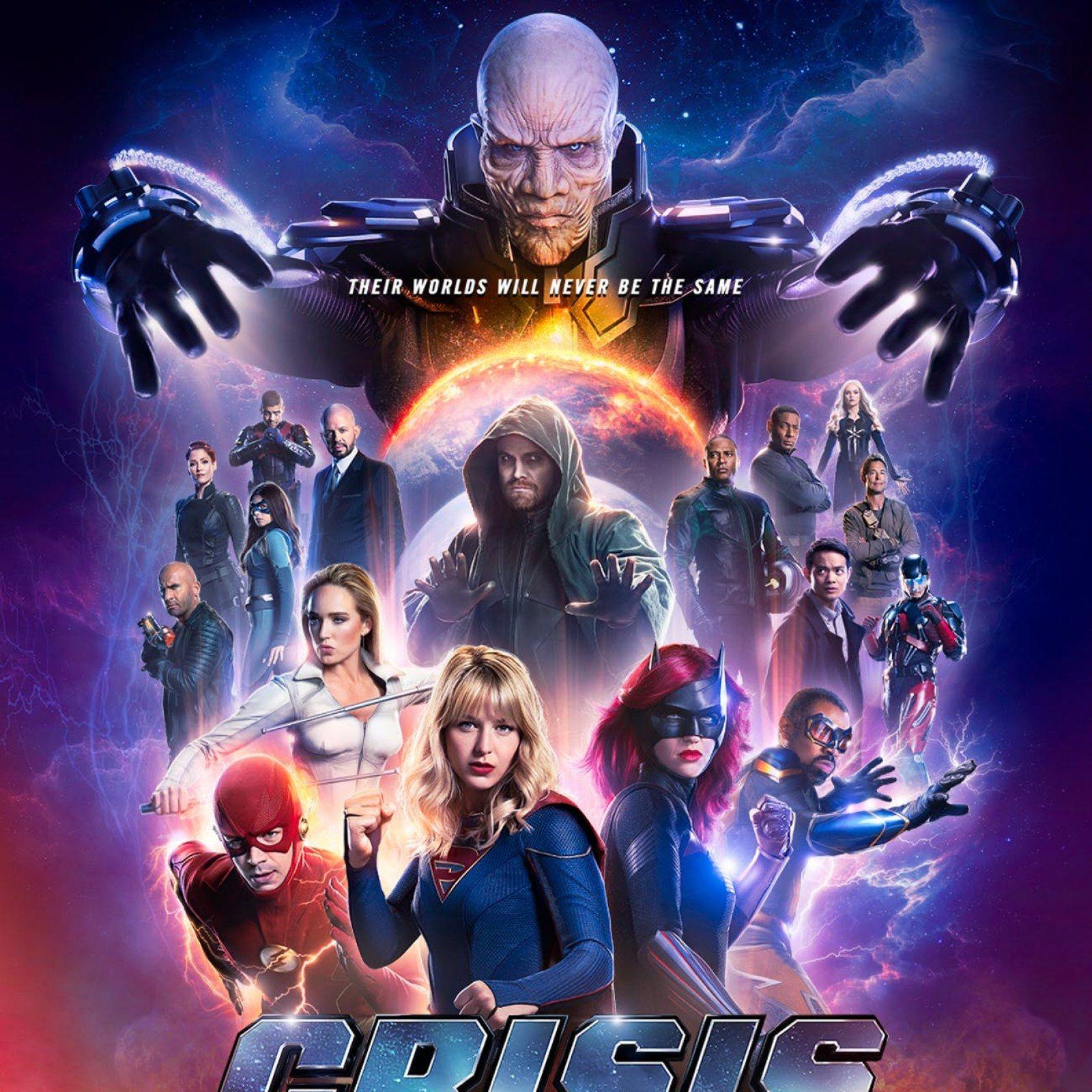 1600x1600 Crisis on Infinite Earths' Poster: CW Reveal Oliver Queen as