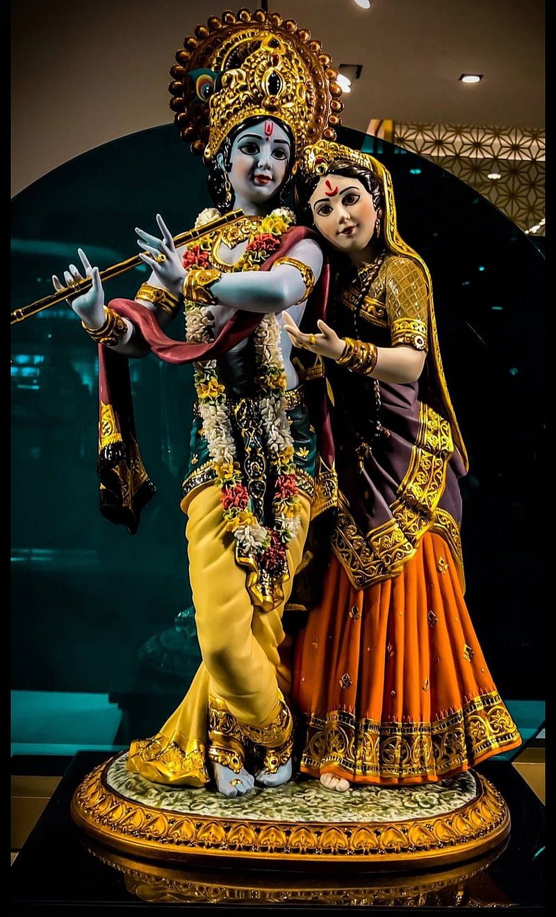 800x1320 Shri Radha Krishna, love, radhe radhe, HD phone wallpaper
