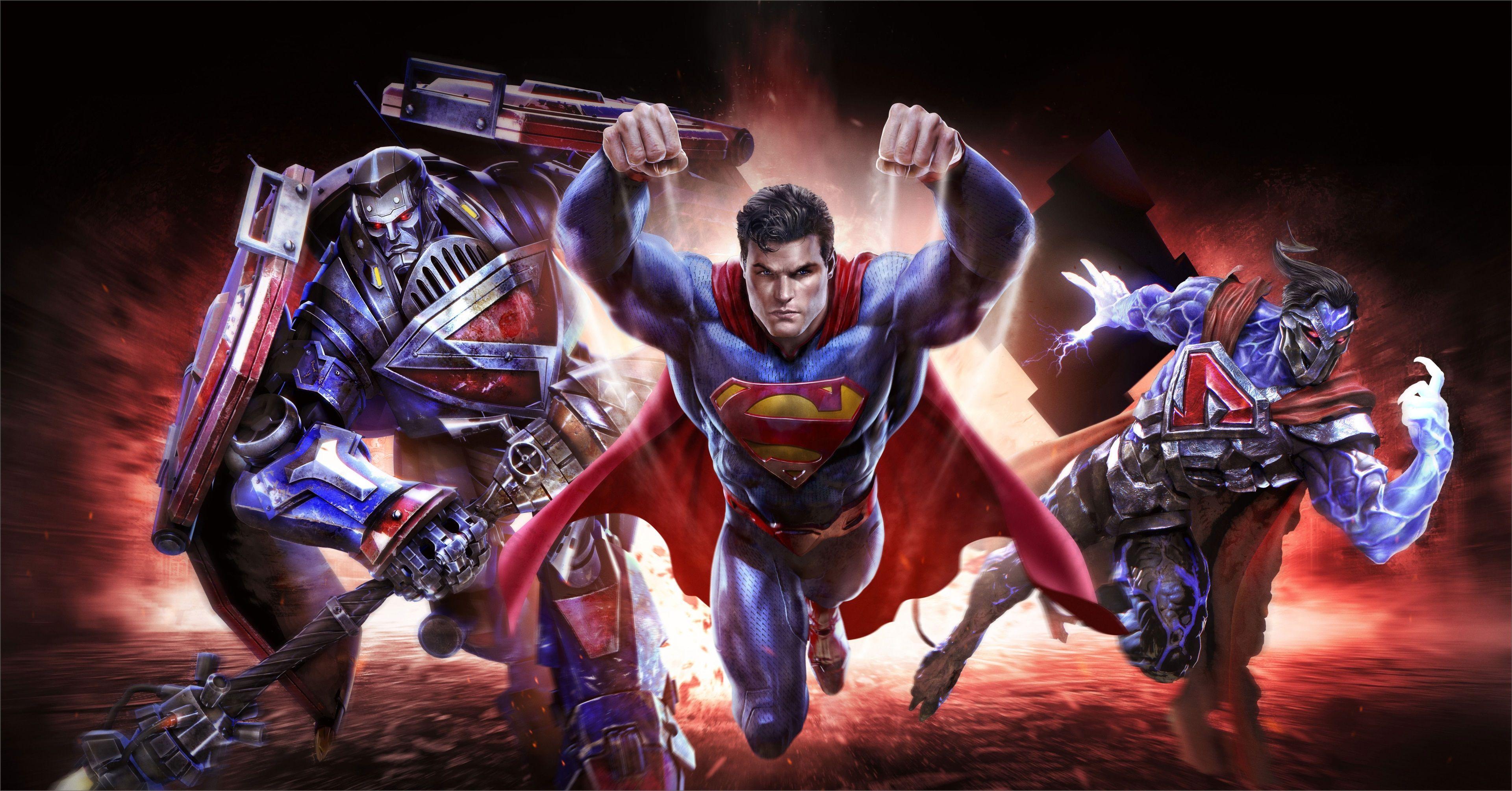 3840x2008 Crisis On Infinite Earths Wallpaper