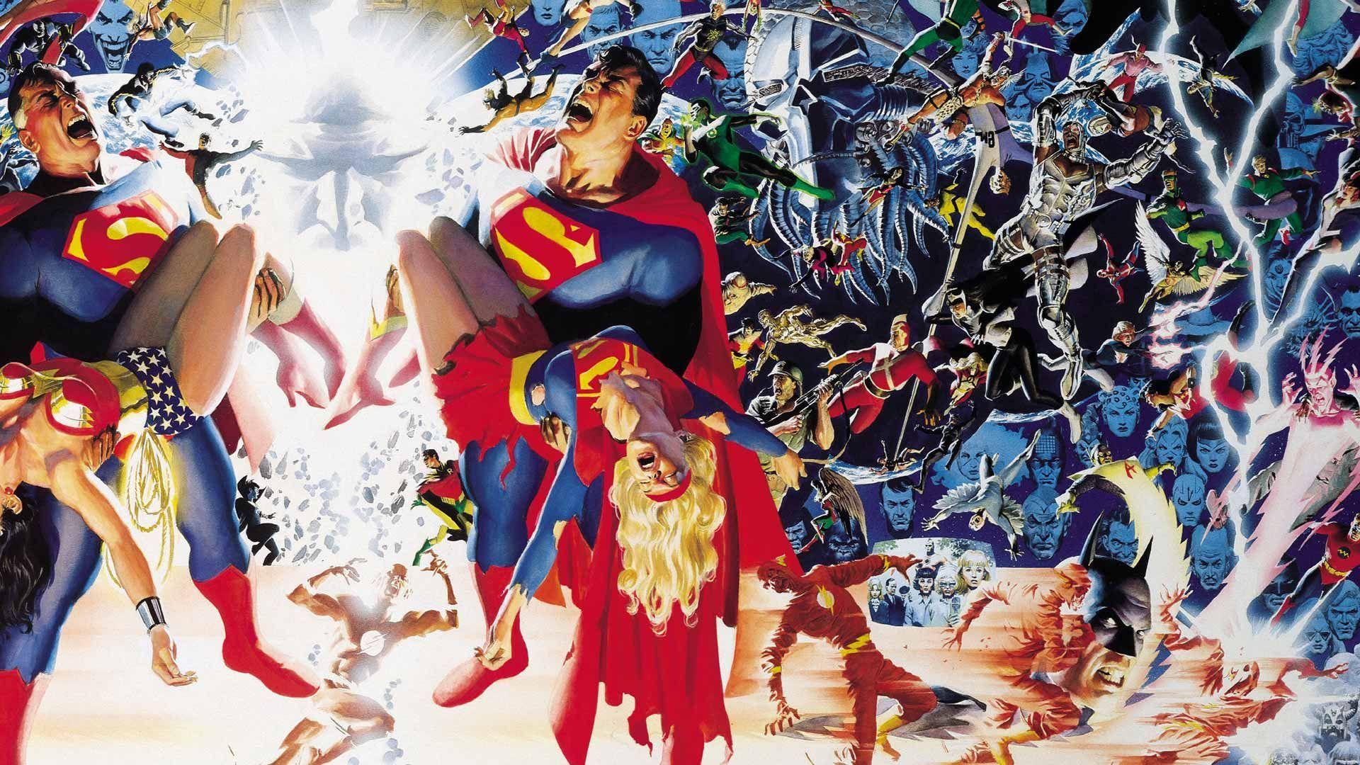 1920x1080 Crisis On Infinite Earths Arrowverse crossover