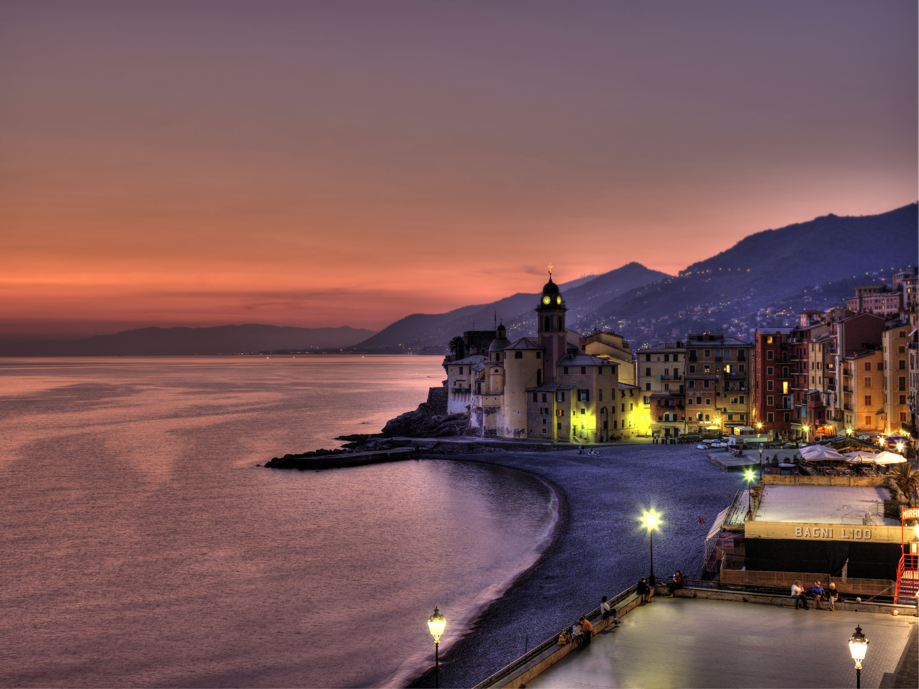 3200x2400 Camogli Sunset Mural Your Way