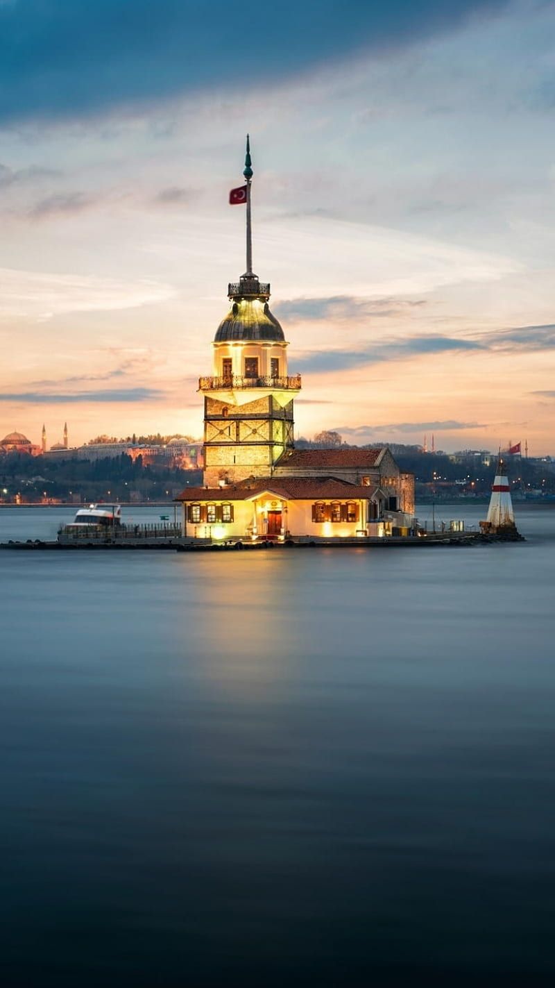 800x1423 HD istanbul city view wallpaper