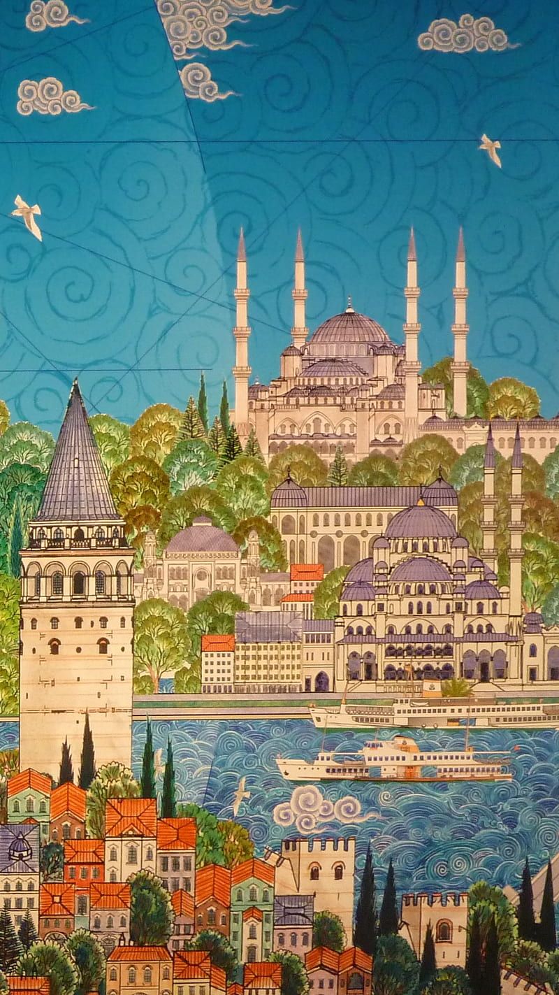 800x1423 Istanbul, city, HD phone wallpaper