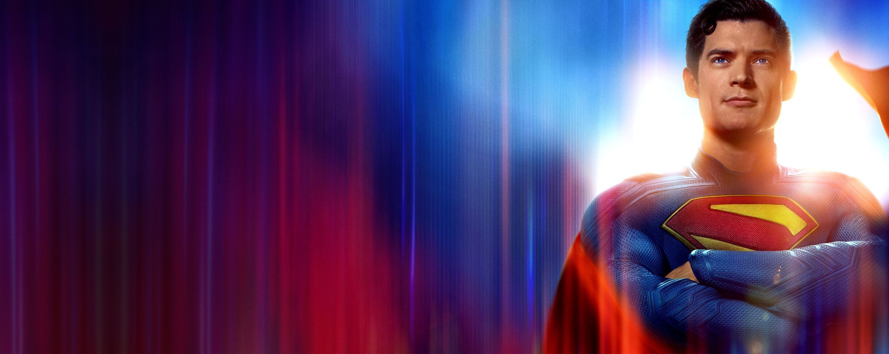 3000x1195 Download Superman (2025) Superman HD Wallpaper