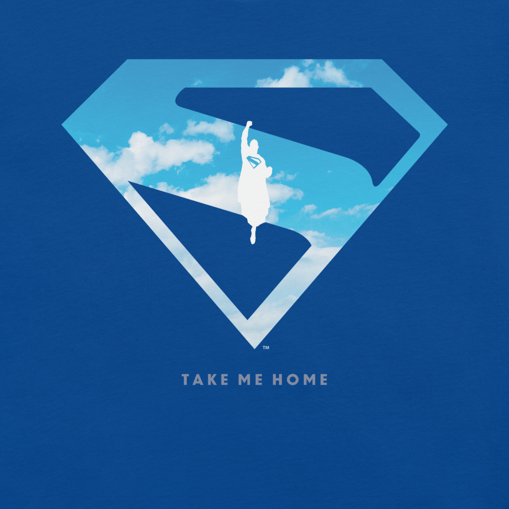 1000x1000 SUPERMAN (2025 Movie) Blue Sky T Shirt