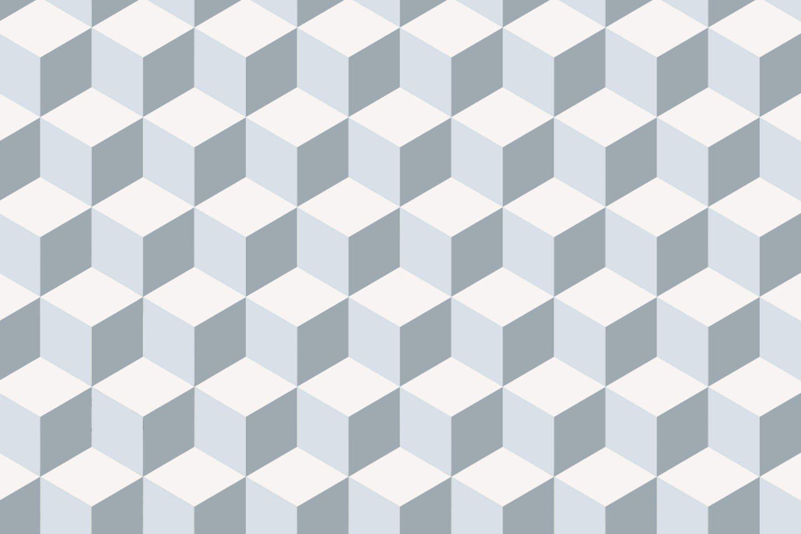 1650x1100 Geometric 3D Cube Wallpaper Mural. Cube Pattern. MuralsWallpaper