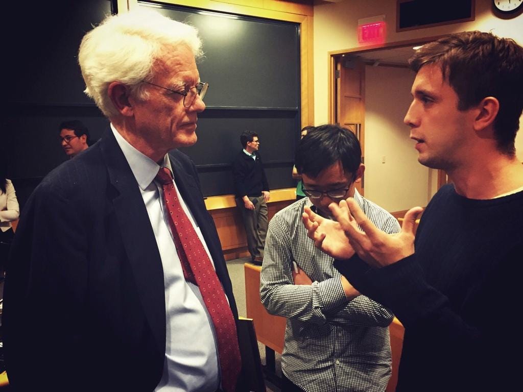 1024x768 An Afternoon With Peter Lynch. The legendary investor shares his