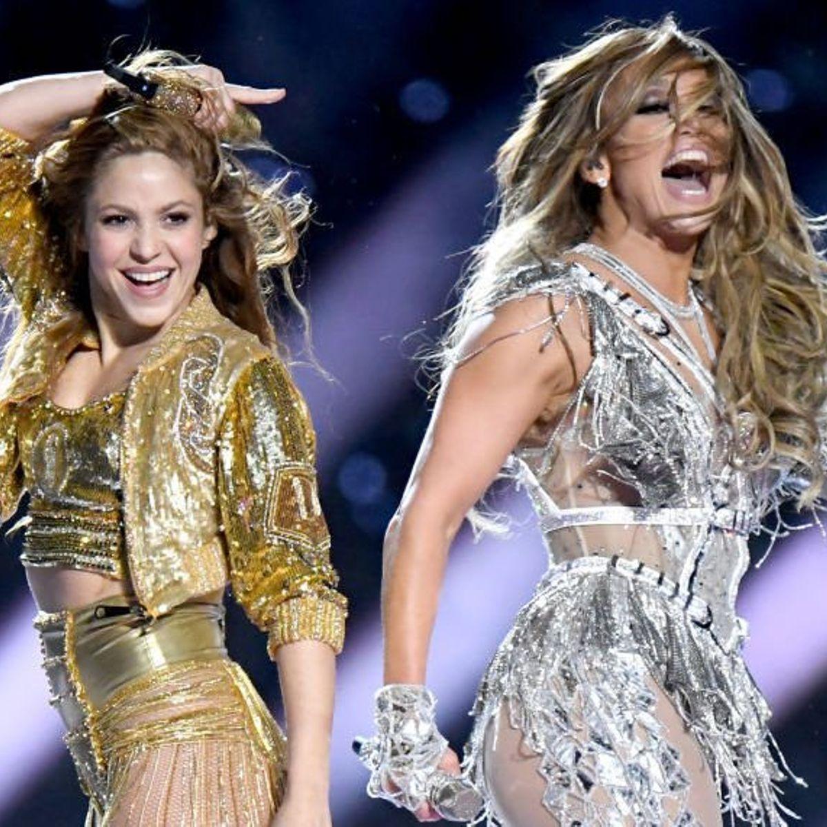 1200x1200 Shakira and Jennifer Lopez stun in a stealthily political Super