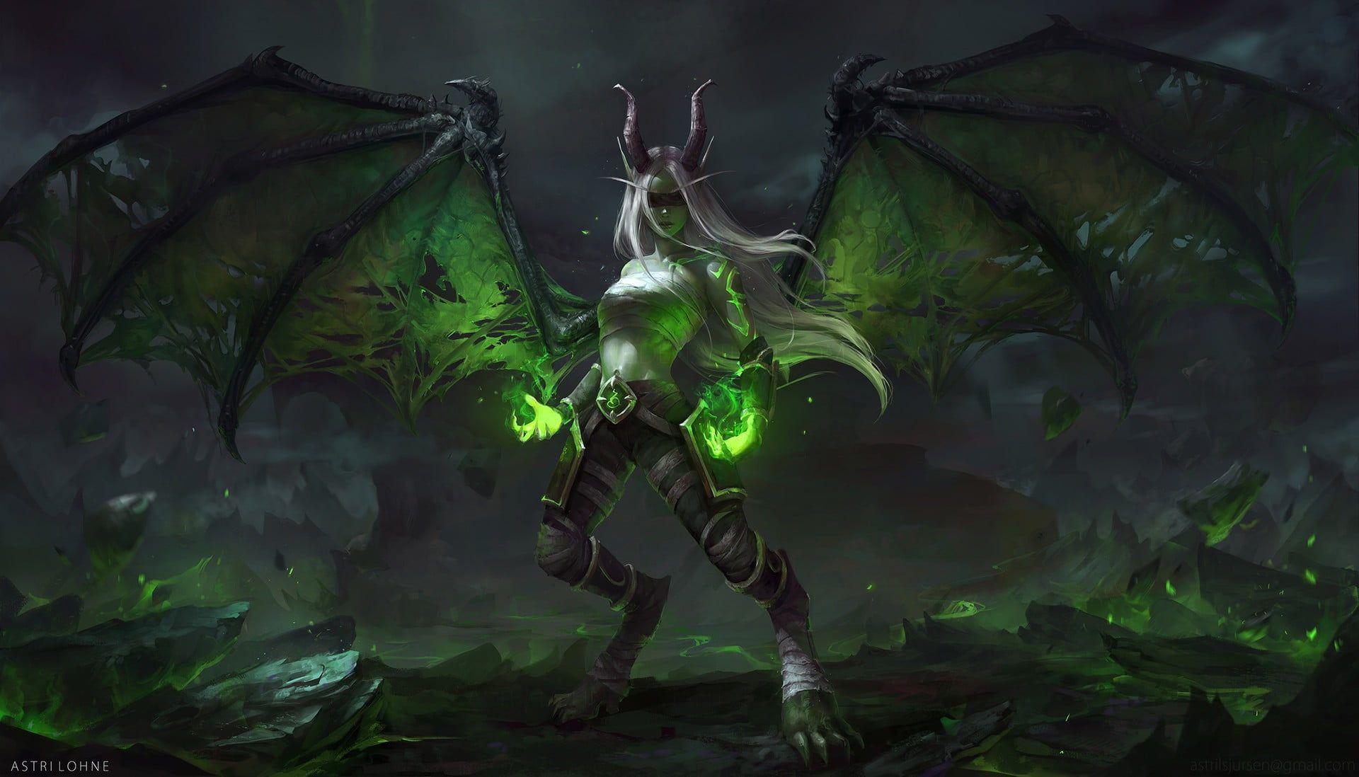 Demon Hunter Wallpapers Top Free Demon Hunter Backgrounds