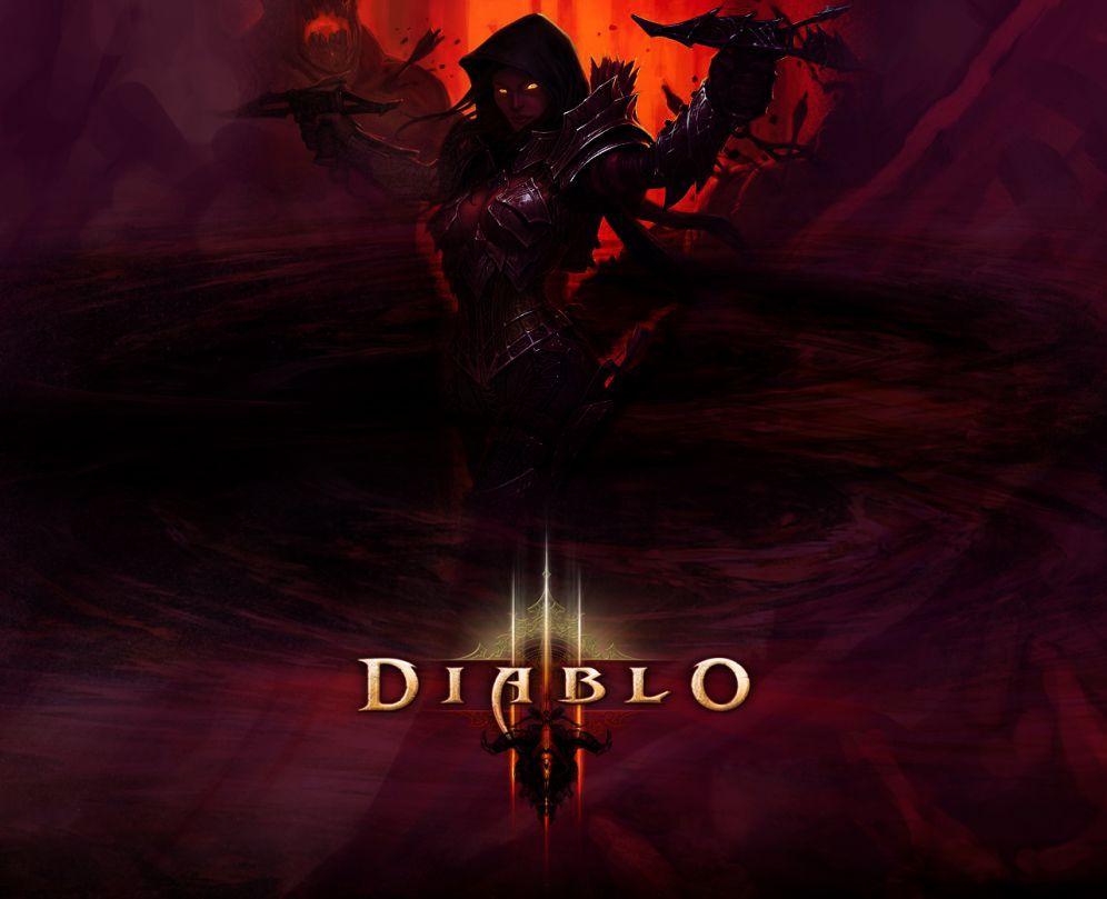 996x809 Diablo 3 Weekly Wallpaper : Demon Hunter, Monk, And Beta Face