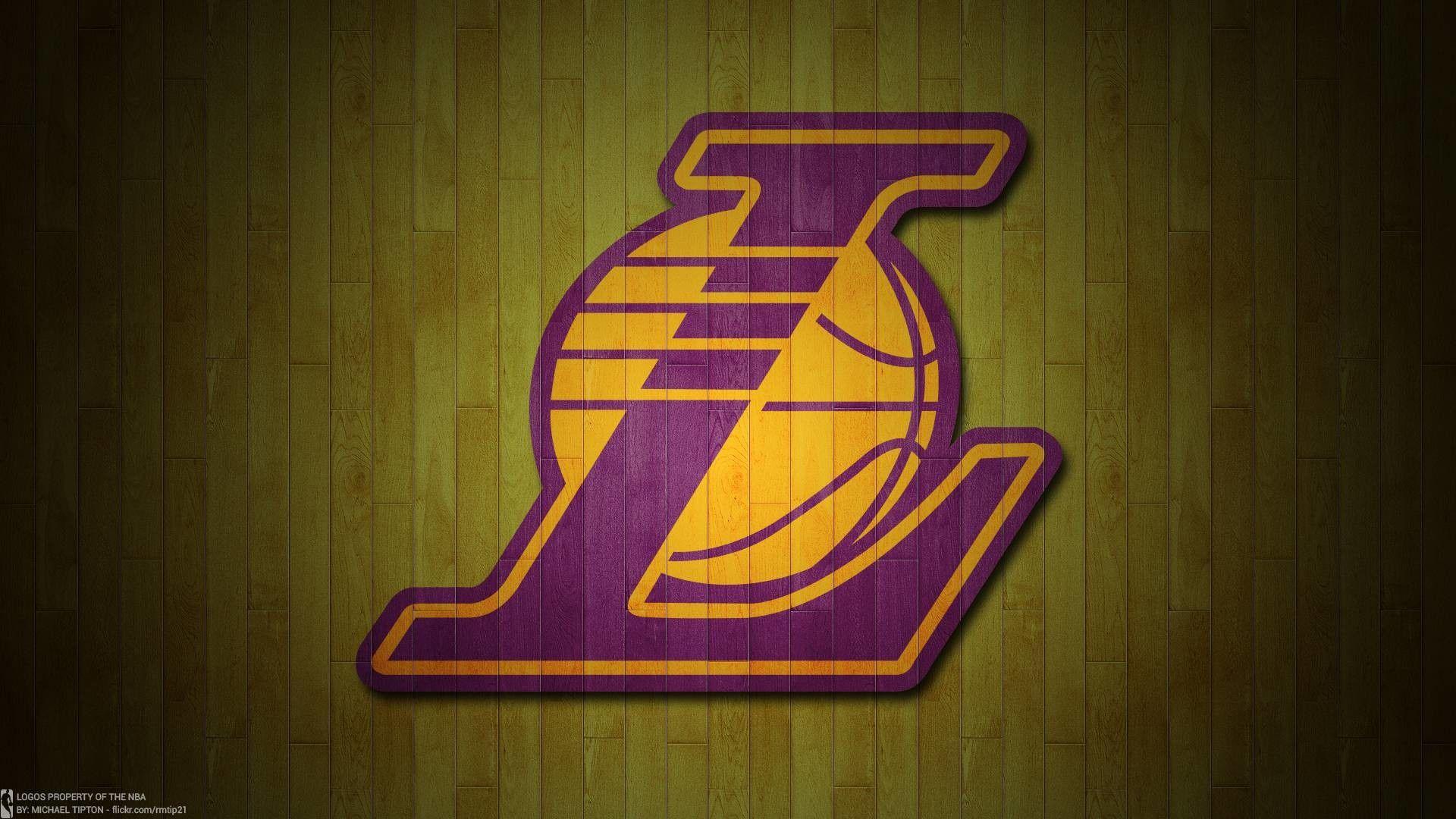 1920x1080 Lakers Logo Wallpaper