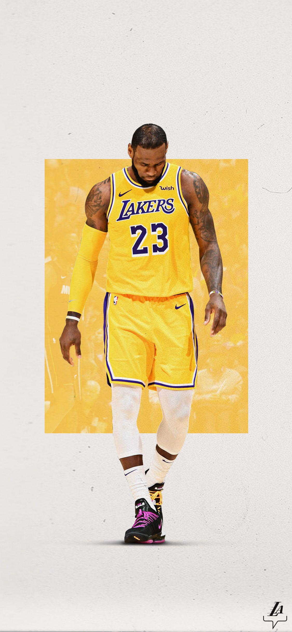 1125x2436 Lebron James Lakers Wallpaper HD For iPhone and Desktop