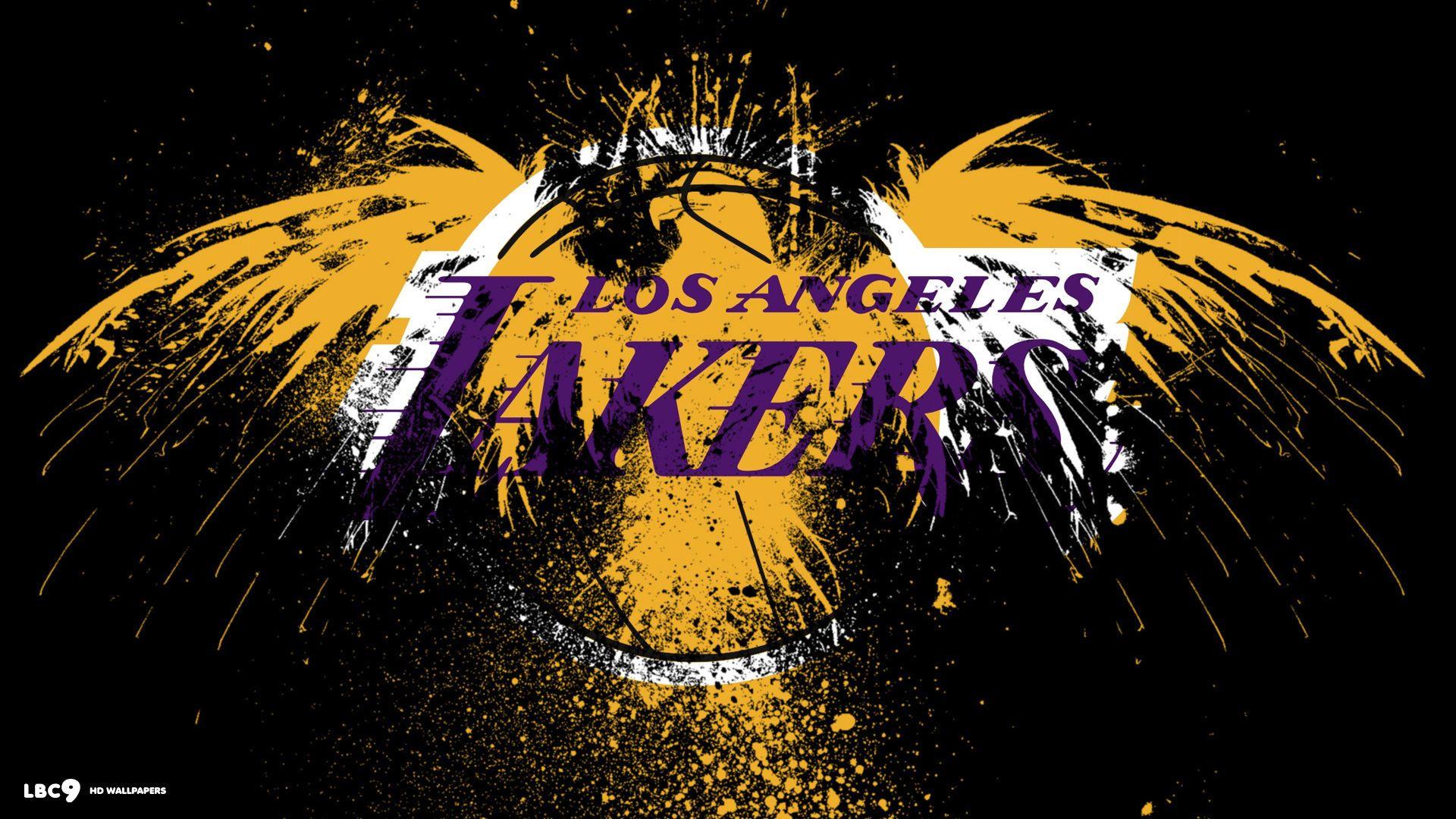 1920x1080 Lakers Logo Wallpaper