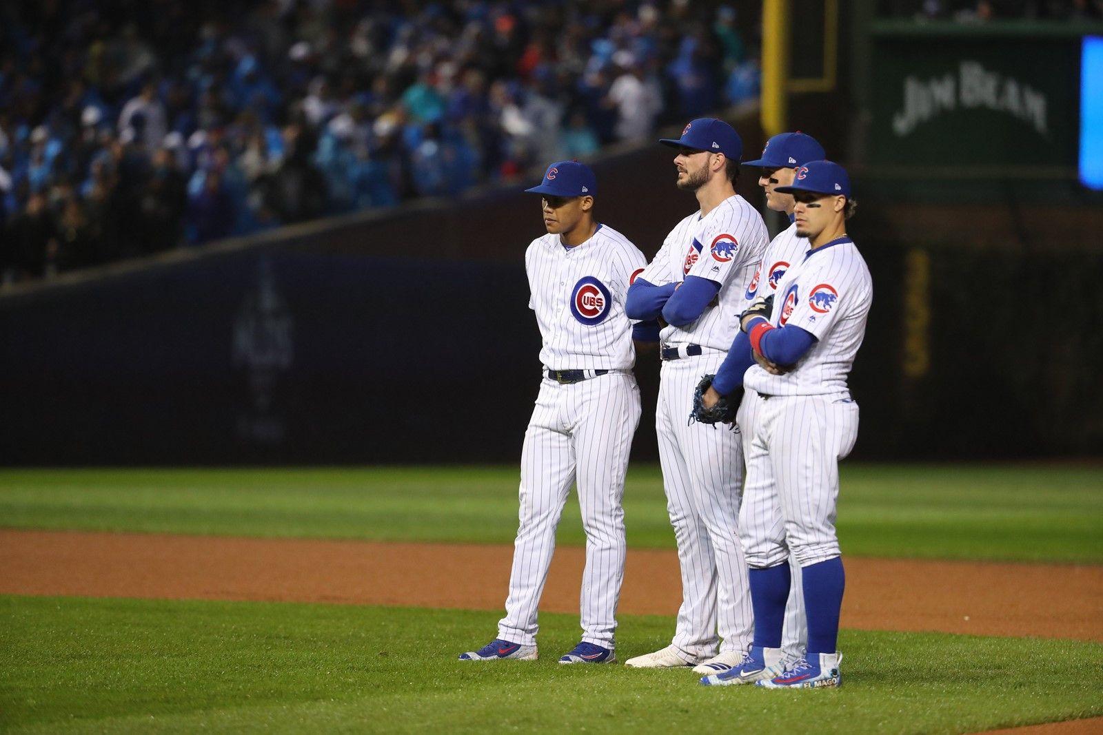 1600x1067 Shortstop Addison Russell, Trái, Người đứng thứ ba Kris - Kris Bryant https://wallpaperaccess.com/full/2039250.jpg