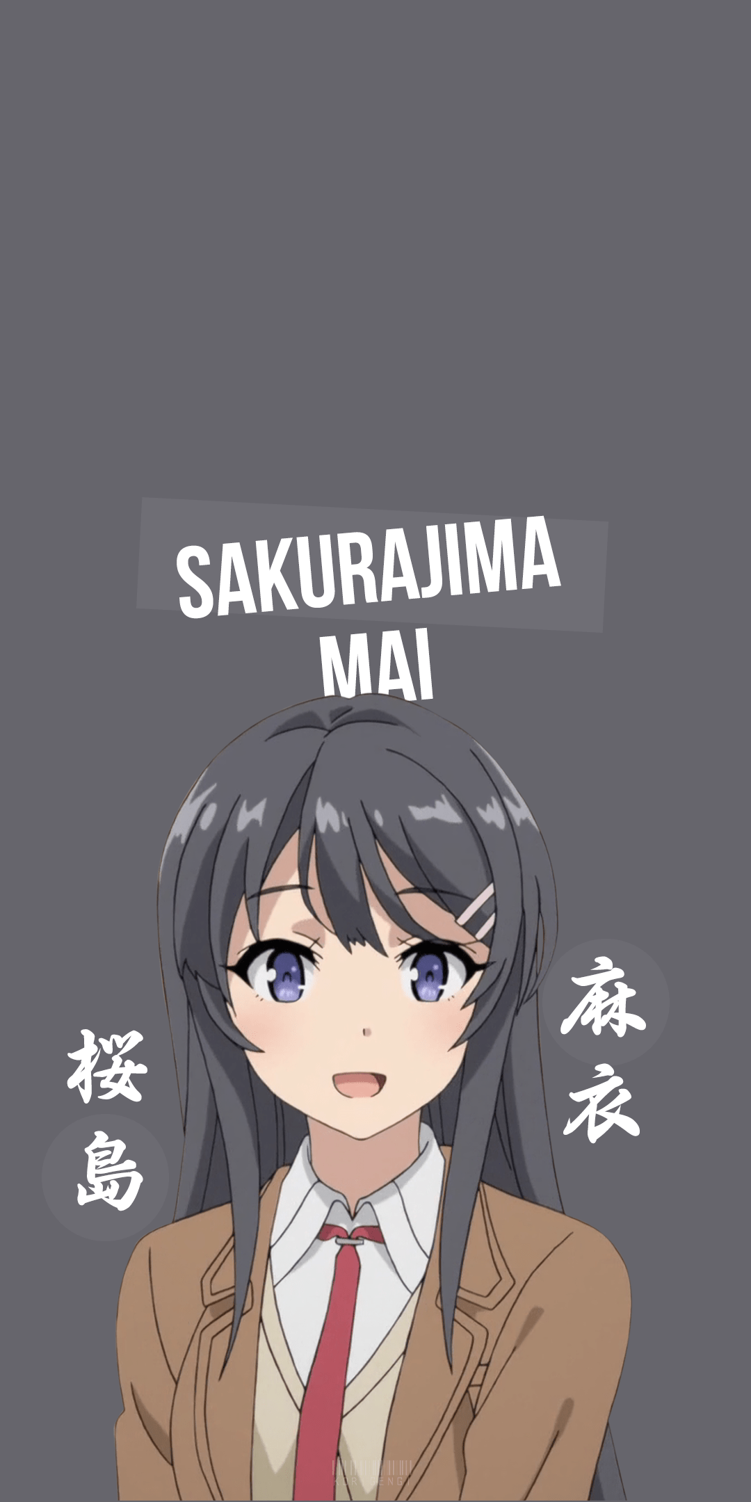 Seishun Buta Yarou wa Bunny Girl Senpai no Yume wo Minai Mai Sakurajima  1080×1920 – Kawaii Mobile