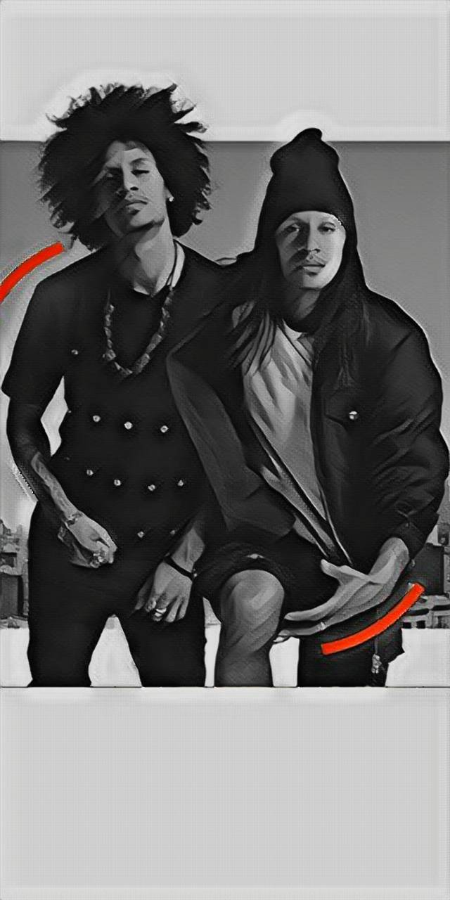 640x1280 Les twins 2 wallpaper