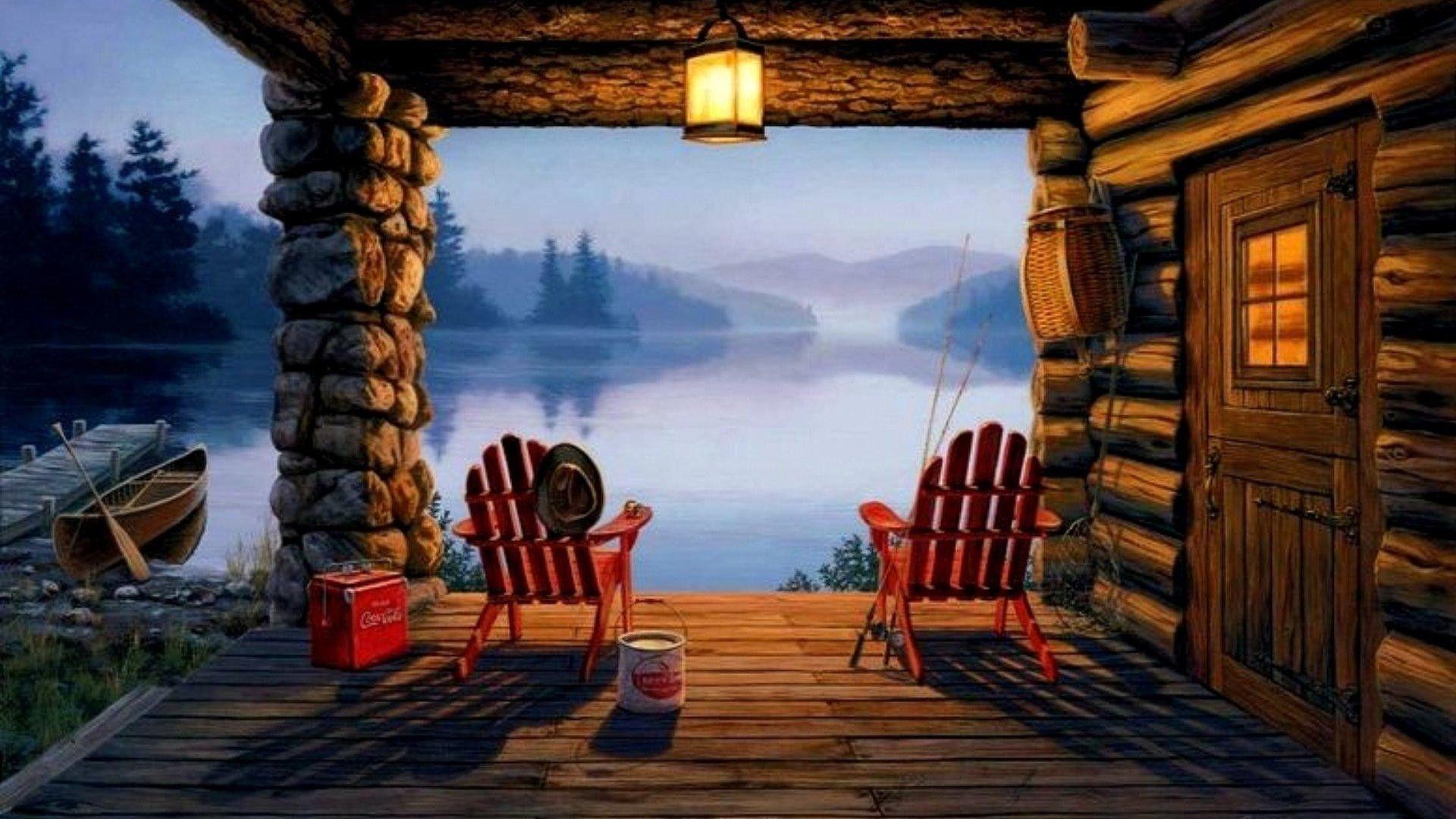 Cozy Cabin Wallpapers - Top Free Cozy Cabin Backgrounds - WallpaperAccess