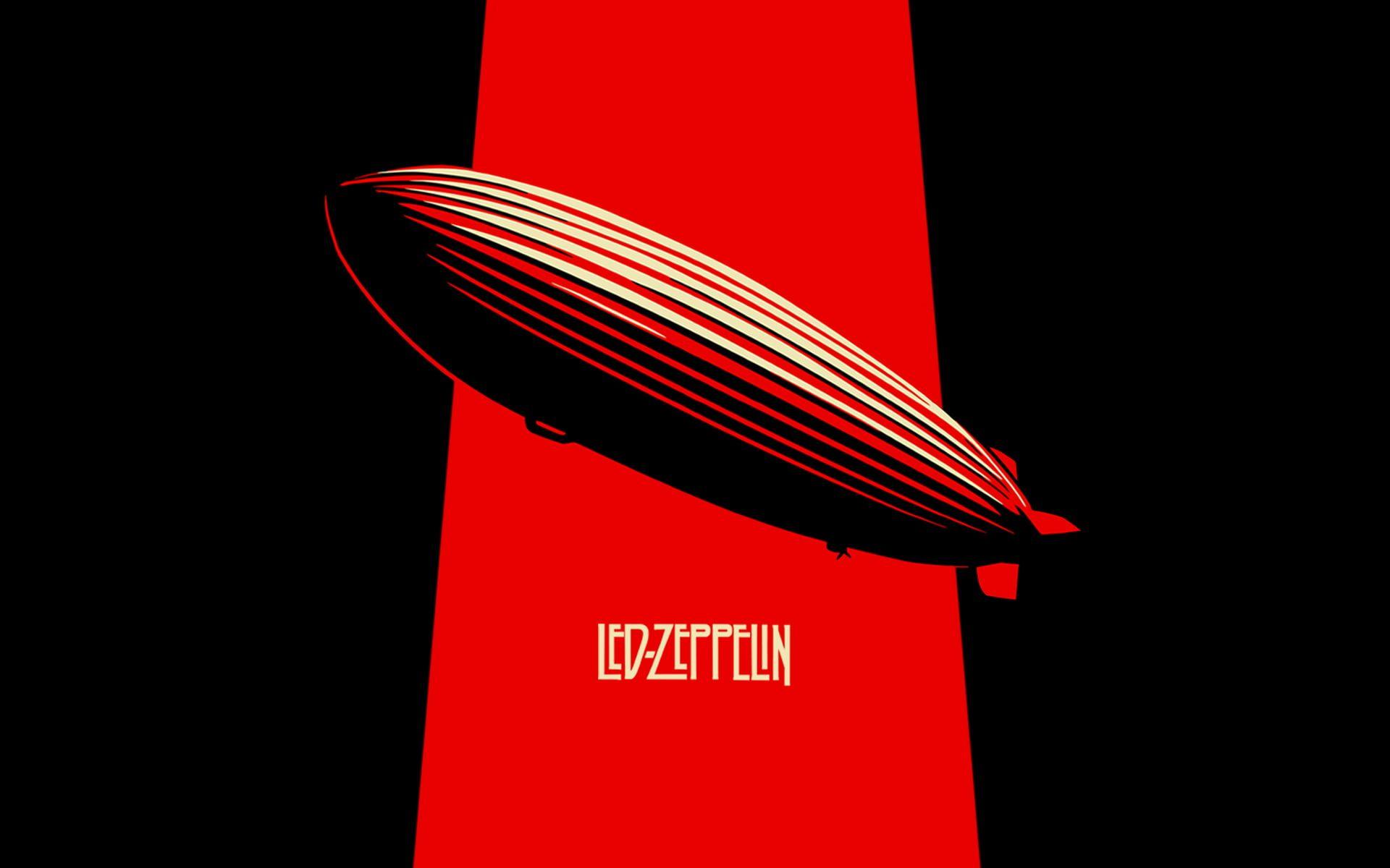 1920x1200 Led Zeppelin logo, Led Zeppelin, music, musician, minimalism HD