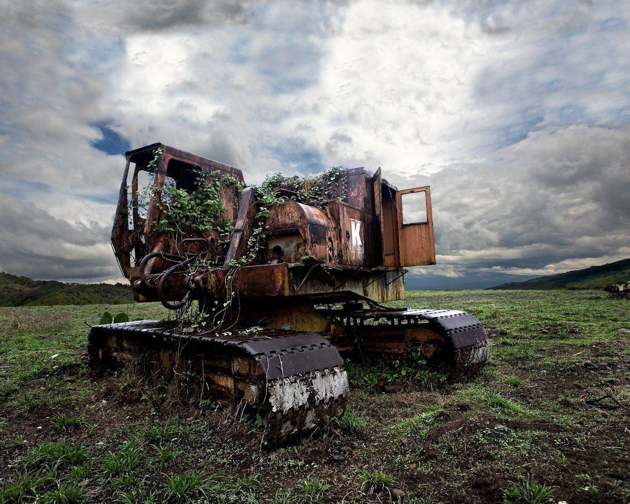 1280x1024 Excavator HD Wallpaper and Background Image