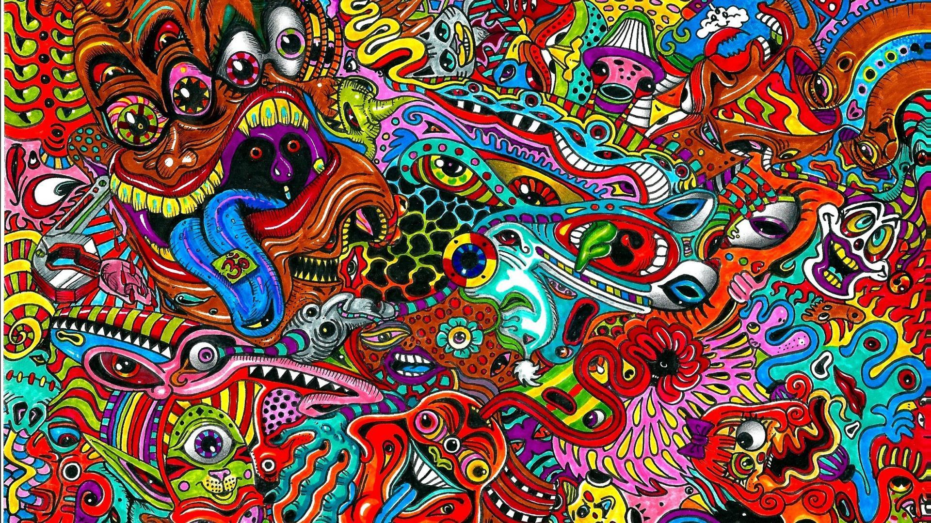 Detailed Colorful Trippy Wallpapers - Top Free Detailed Colorful Trippy ...