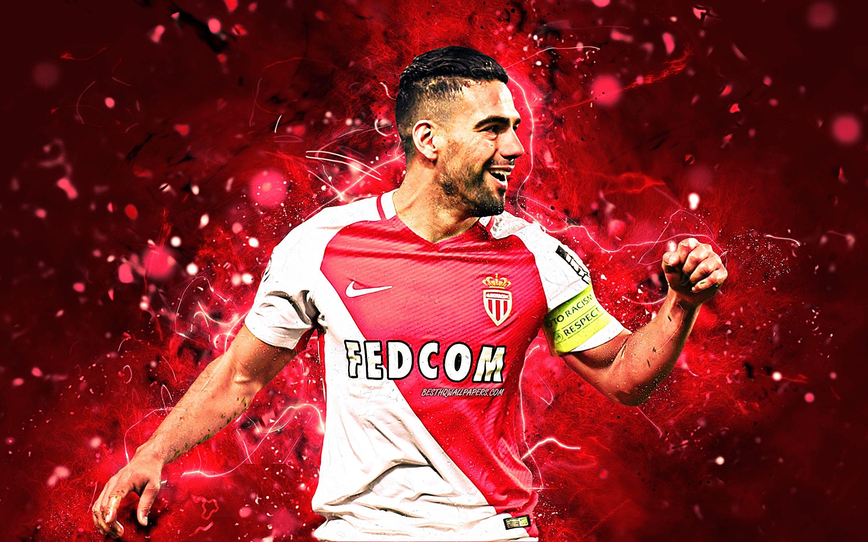 2880x1800 Radamel Falcao, Joy, Striker, As Monaco, Colombian Fondos