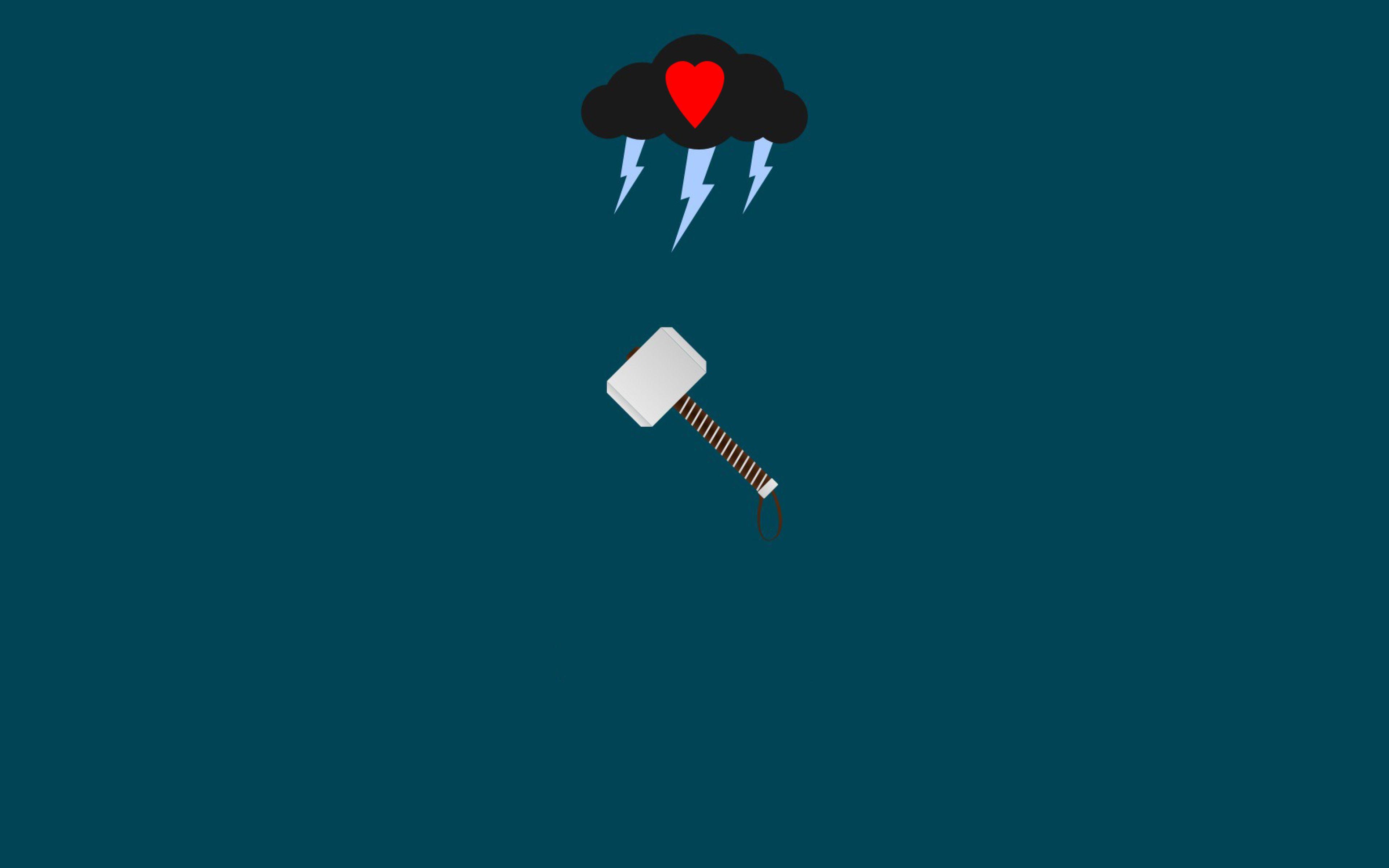 3840x2400 Thor Love And Thunder Minimalist 4K 3840x2400 Resolution