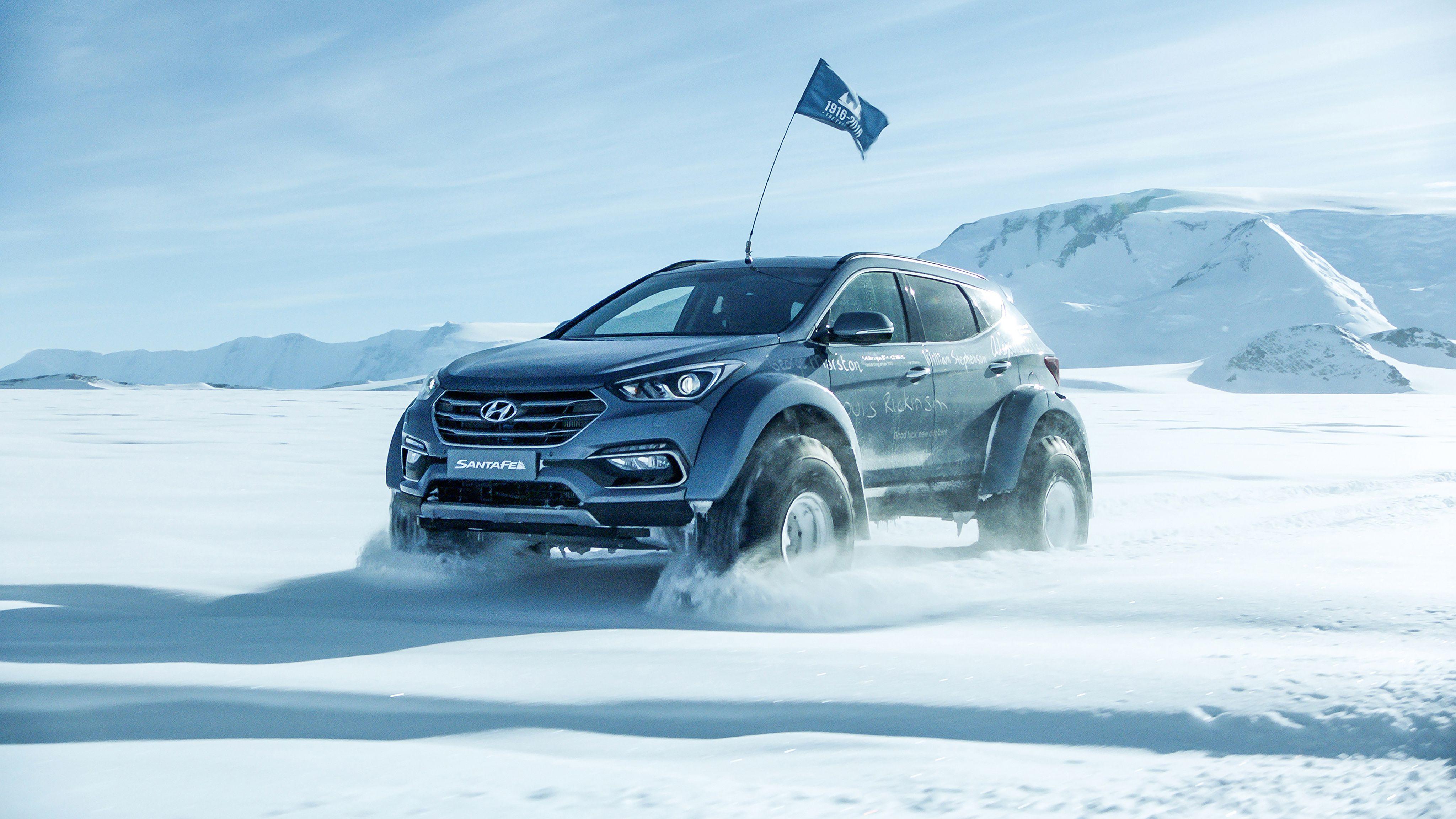 4096x2304 Arctic Trucks Hyundai Santa Fe Wallpaper. HD Car Wallpaper