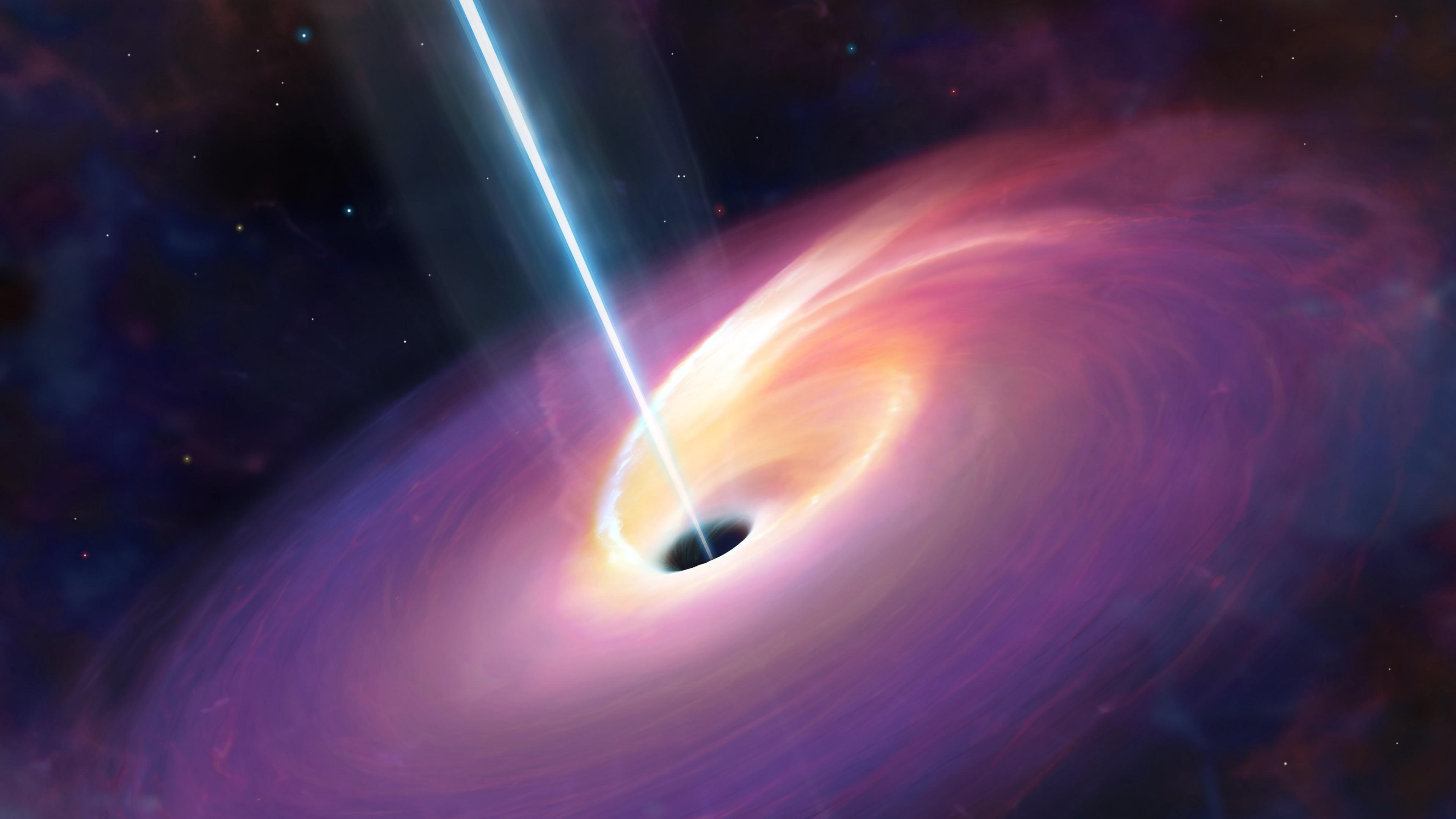 3840x2160 The holy ghost electric show : 2560x1440 wallpaper black hole