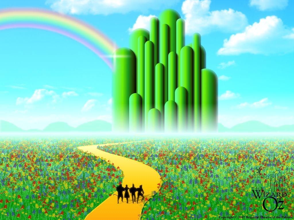 1024x768 Emerald City Wallpaper Wizard of Oz Wallpaper 5276005