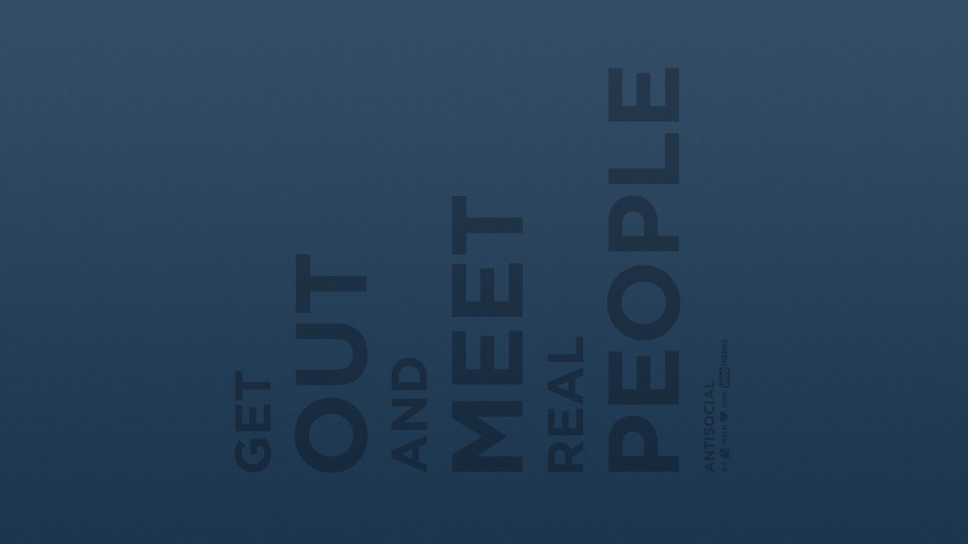 1920x1080 Anti Social Wallpaper