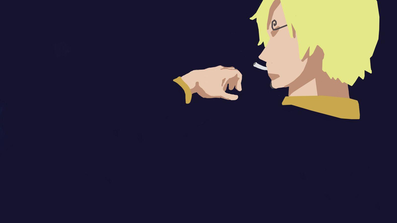 1600x900 One Piece Minimalist Wallpaper