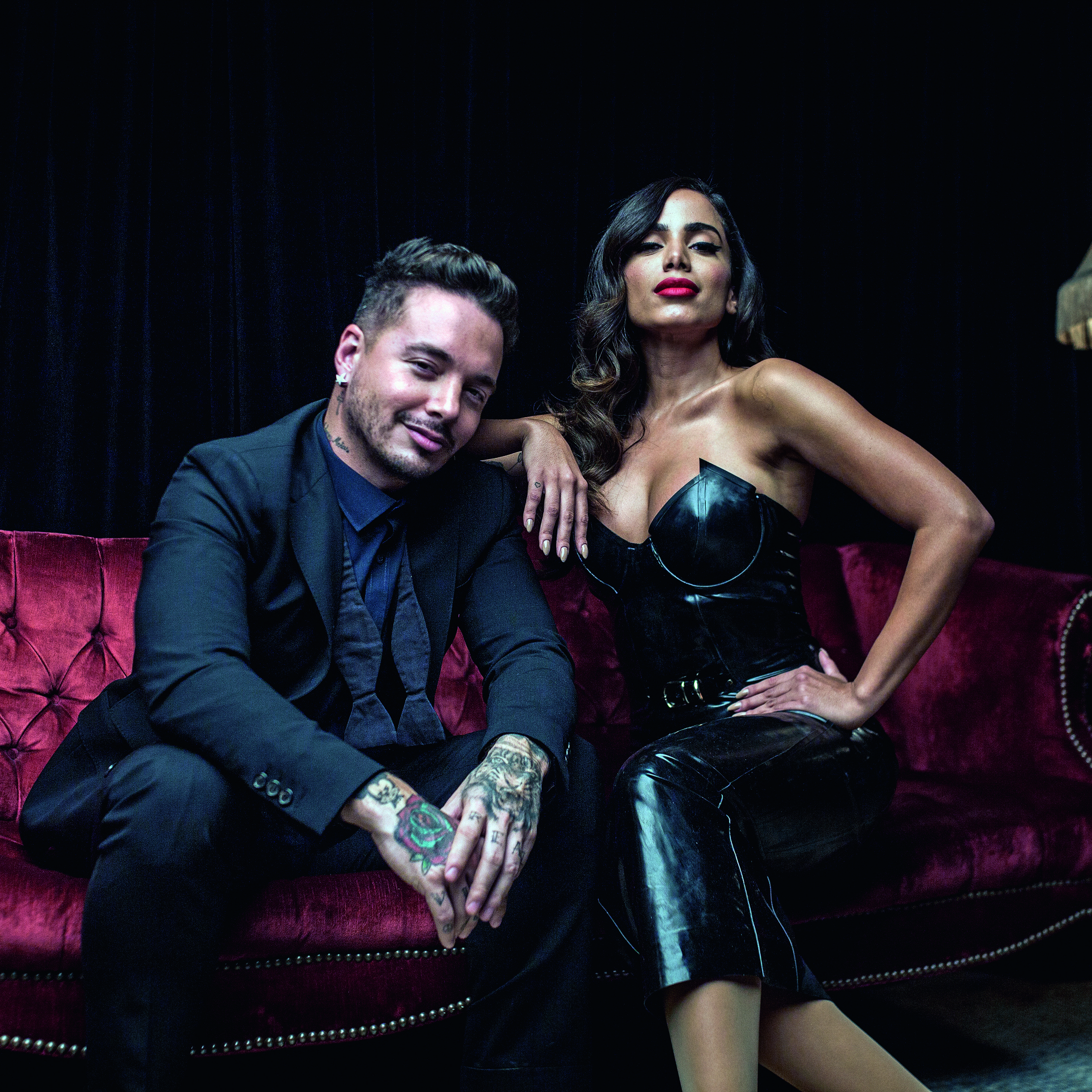 2932x2932 J Balvin And Anitta iPad Pro Retina Display HD 4k