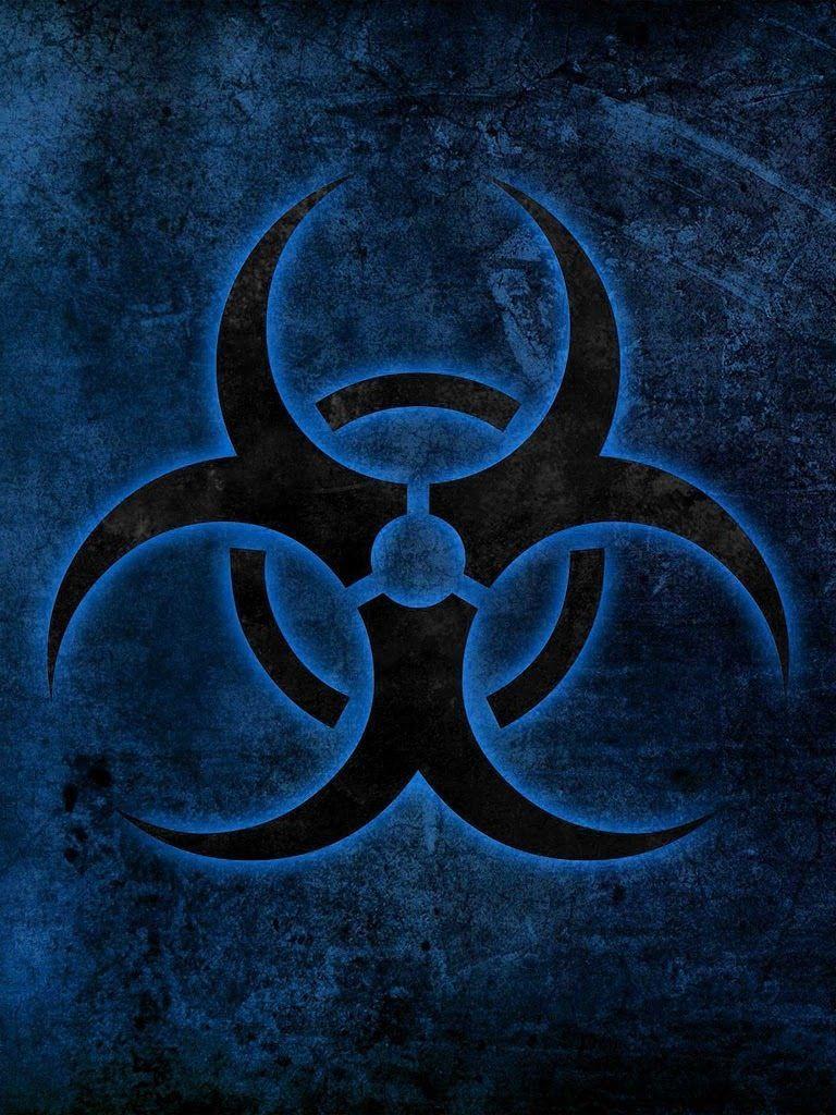 768x1024 Biohazard Sign. Black HD wallpaper, Theme picture, Wallpaper
